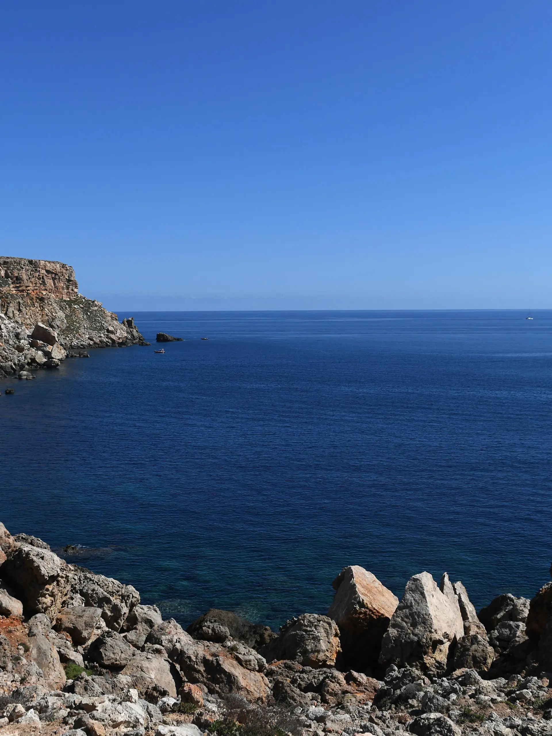 Aussicht am Cap de Cavalleria, dem noerdlichsten Punkt der Insel, aufgenommen am 05.09.2017 auf Menorca (Spanien). Foto: Andrea Warnecke