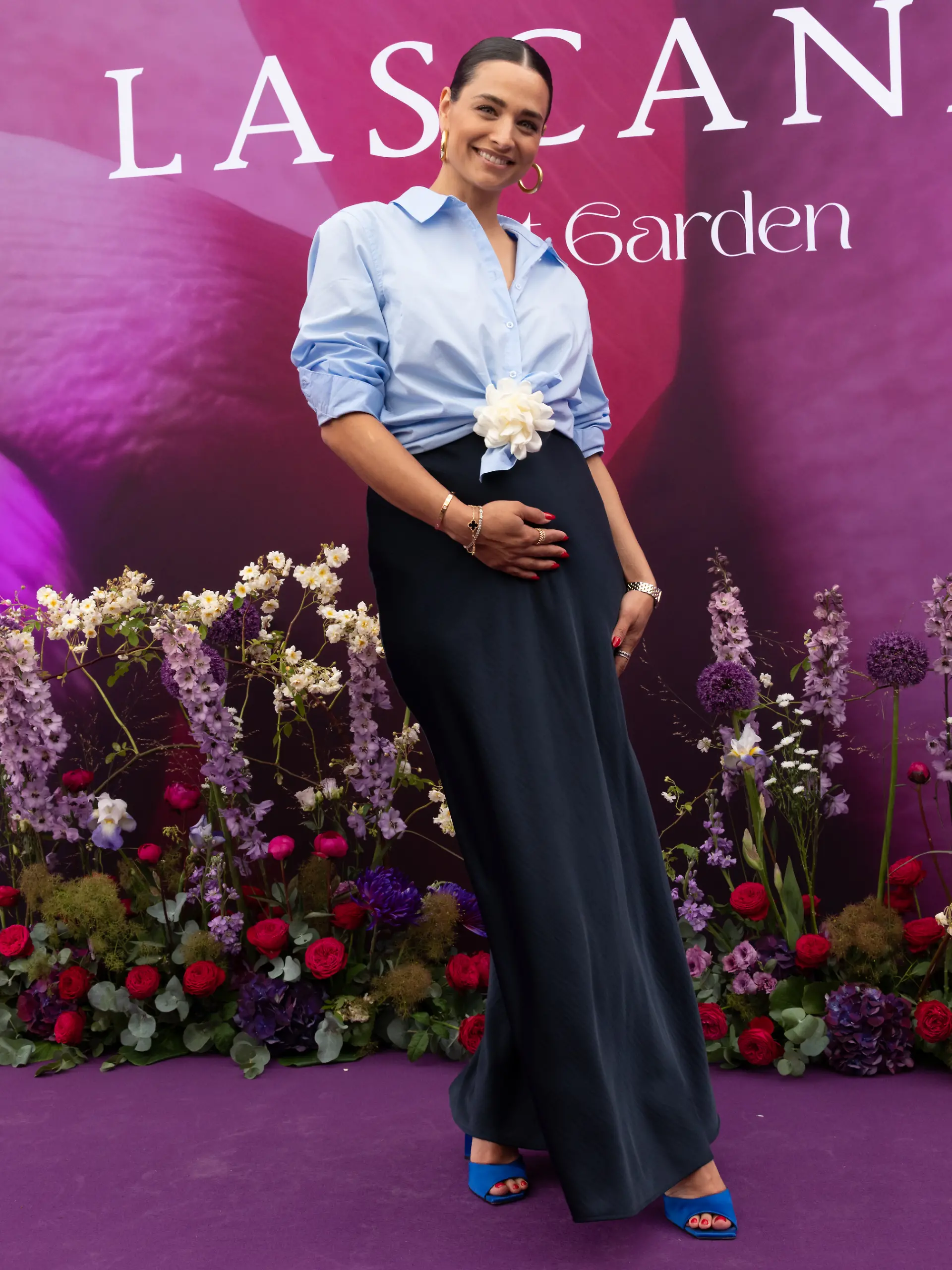 Amira Aly bei der LASCANA Secret Garten Fashion Show in den Briese Studios in Hamburg