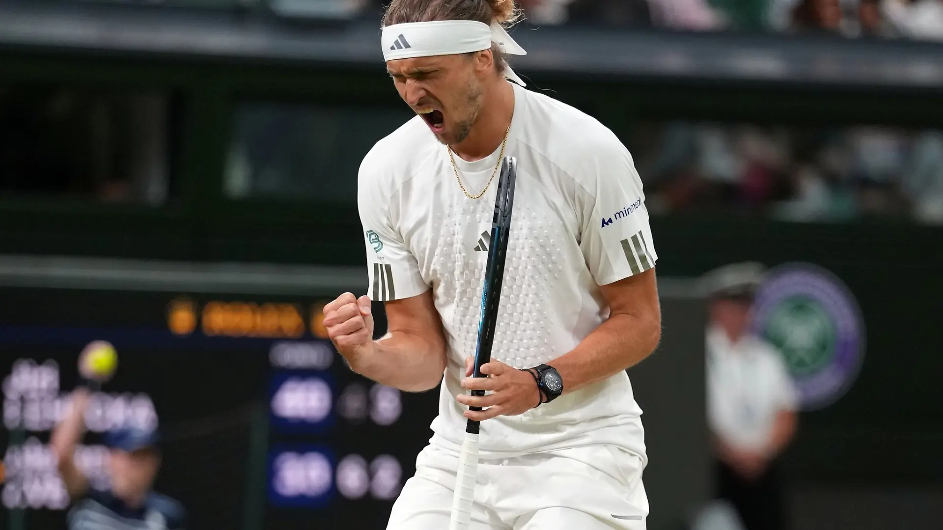 Alexander Zverev möchte erstmals ins Viertelfinale von Wimbledon.