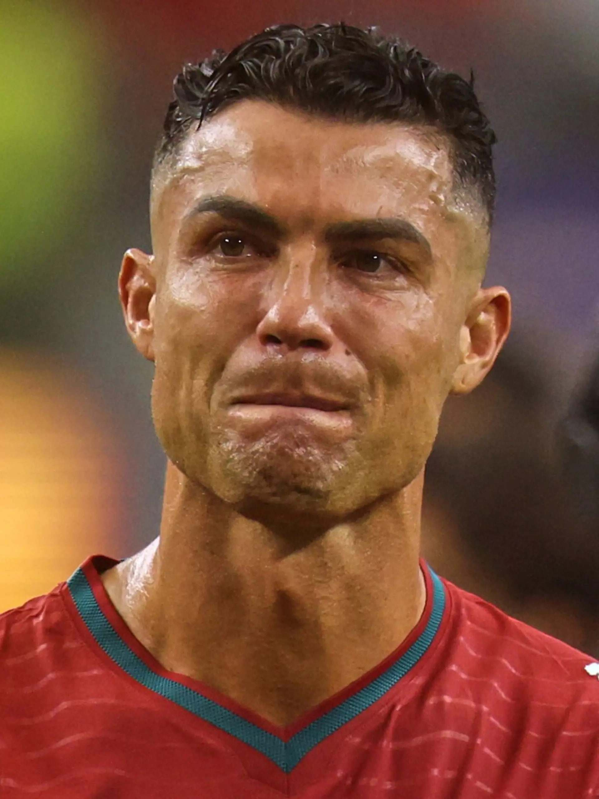 Bild zu: "Erst Tränen, dann Trotz: Ronaldos WM-Karriere endet titellos"
