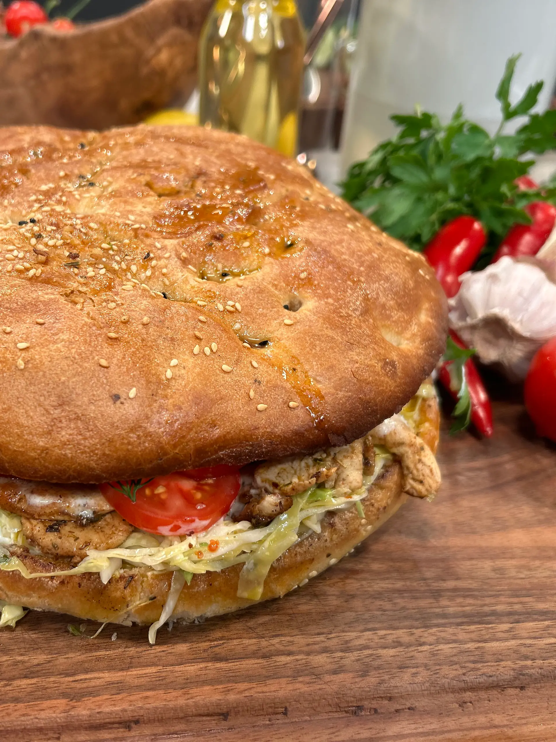 Hähnchendöner XXL von Johann Lafer