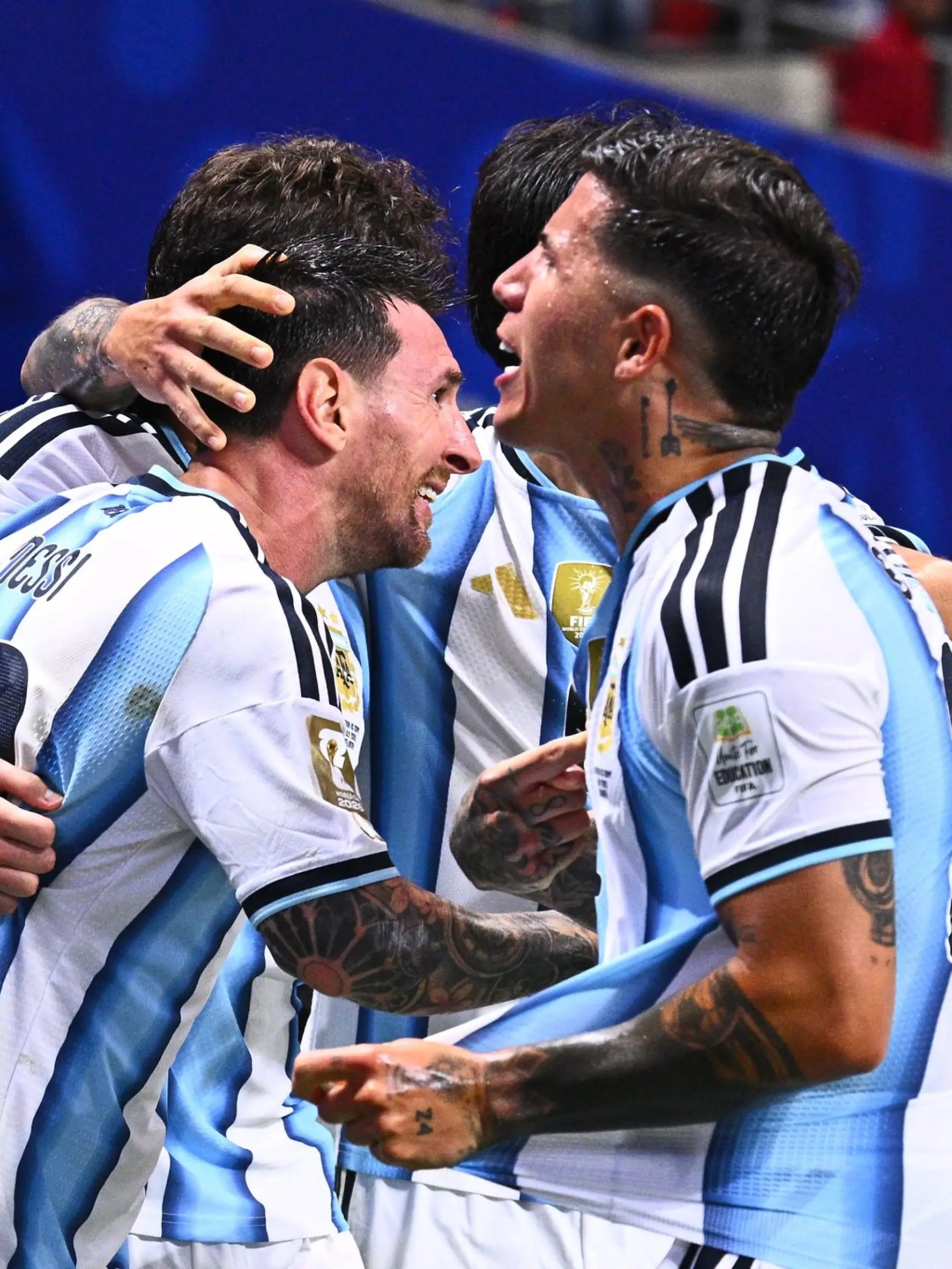 Bild zu: "Drama gegen Ägypten: Messi und Fernández retten Argentinien"