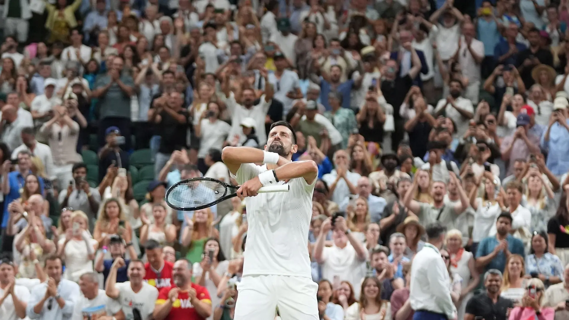 Begeisterte die Zuschauer: Novak Djokovic.