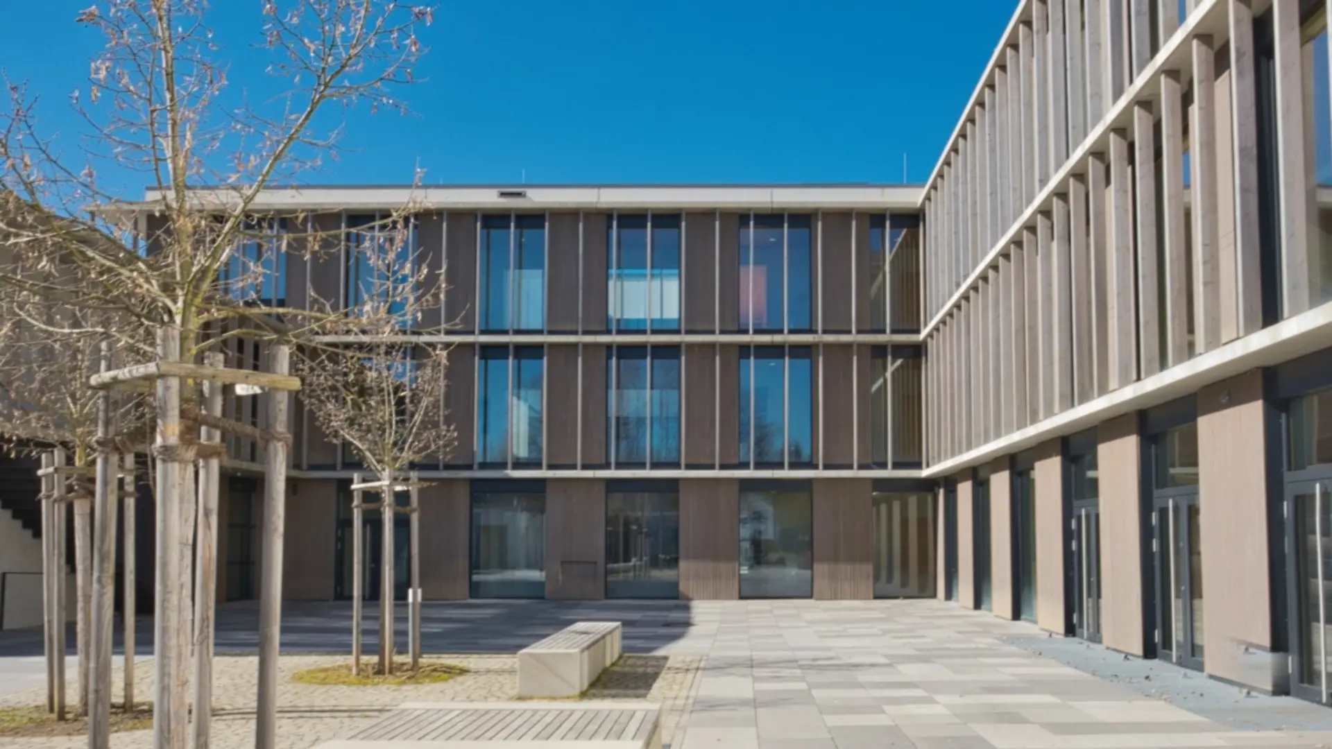 Das Welfen-Gymnasium in Schongau (Oberbayern).