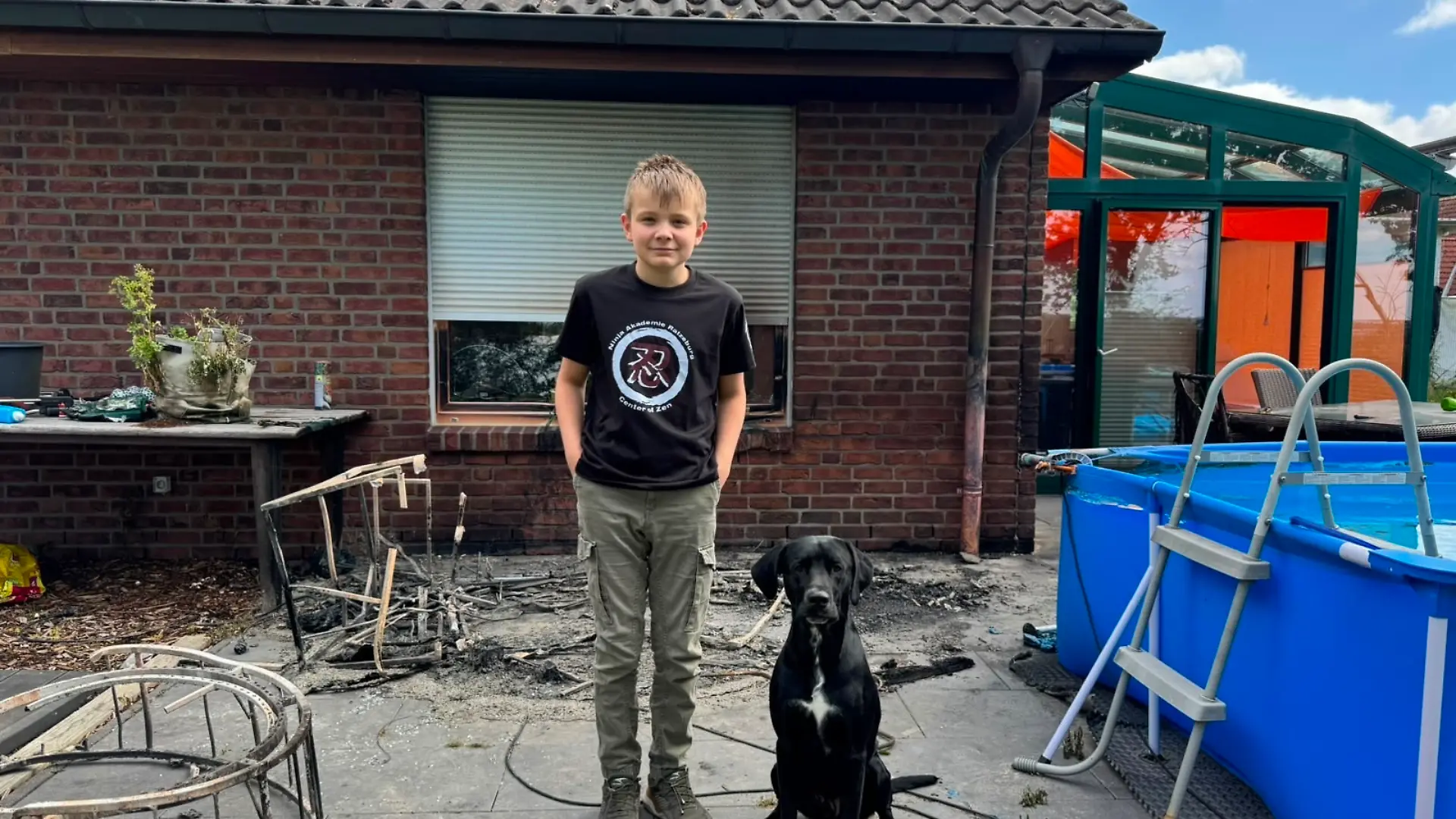 Elfjähriger wird zum Helden.