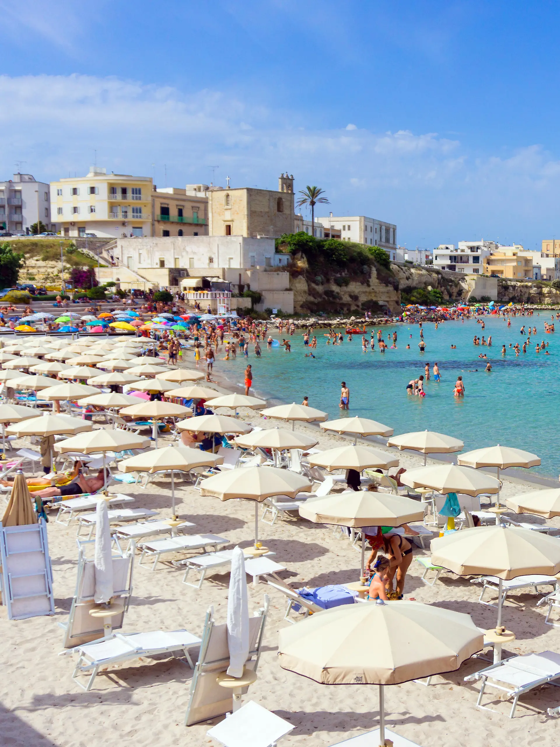 Der Strand Madonna dell´Altomare