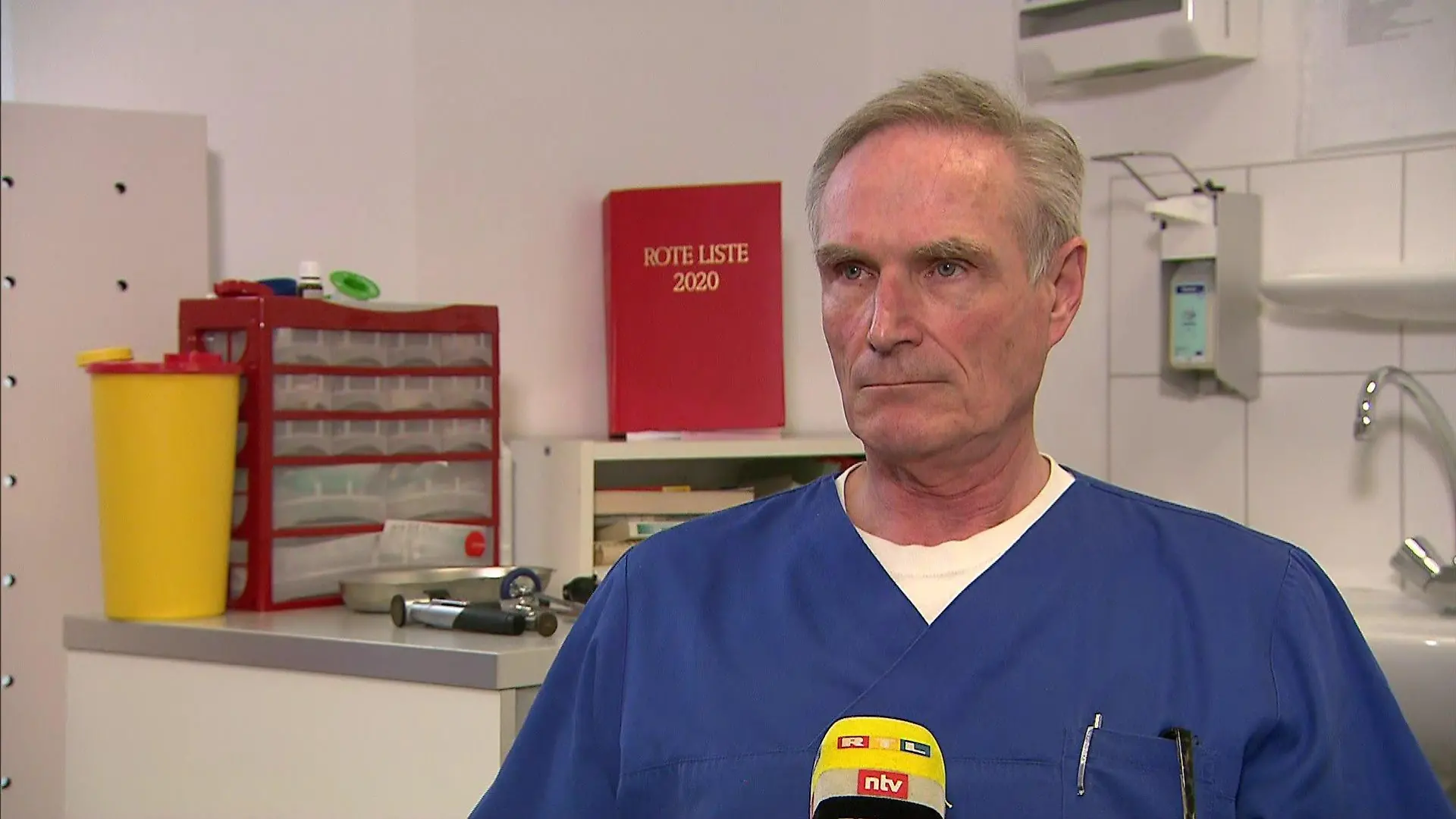 Dr. Oliver Funken, Vorstandsmitglied Ärztekammer Nordrhein, im RTL-Interview