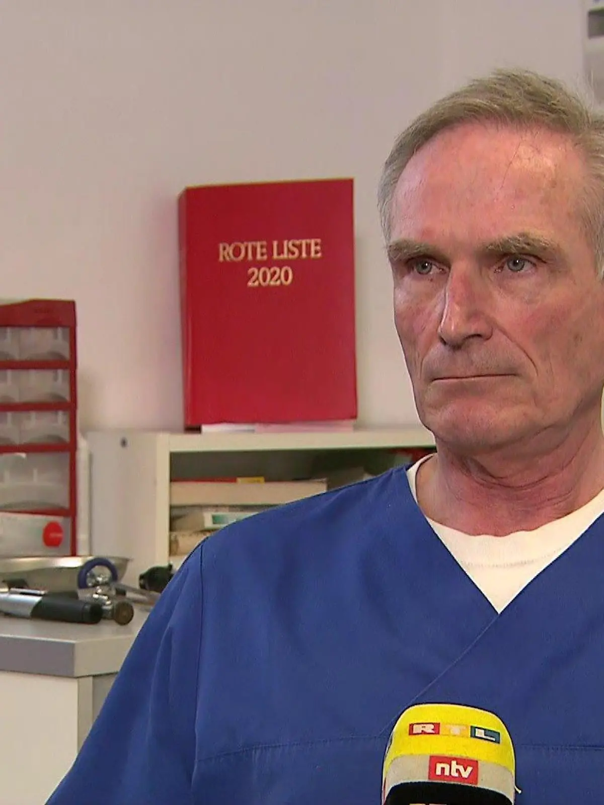 Dr. Oliver Funken, Vorstandsmitglied Ärztekammer Nordrhein, im RTL-Interview