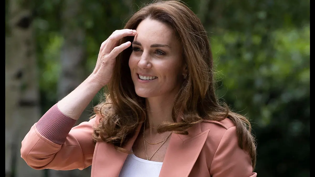 Herzogin Kate besucht Natural History Museum in London . 22/06/2021. London, United Kingdom. Kate Middleton, the Duchess of Cambridge, arriving at the Natural History Museum in London. PUBLICATIONxINxGERxSUIxAUTxHUNxONLY xStephenxLockx/xi-Imagesx IIM-22303-0033