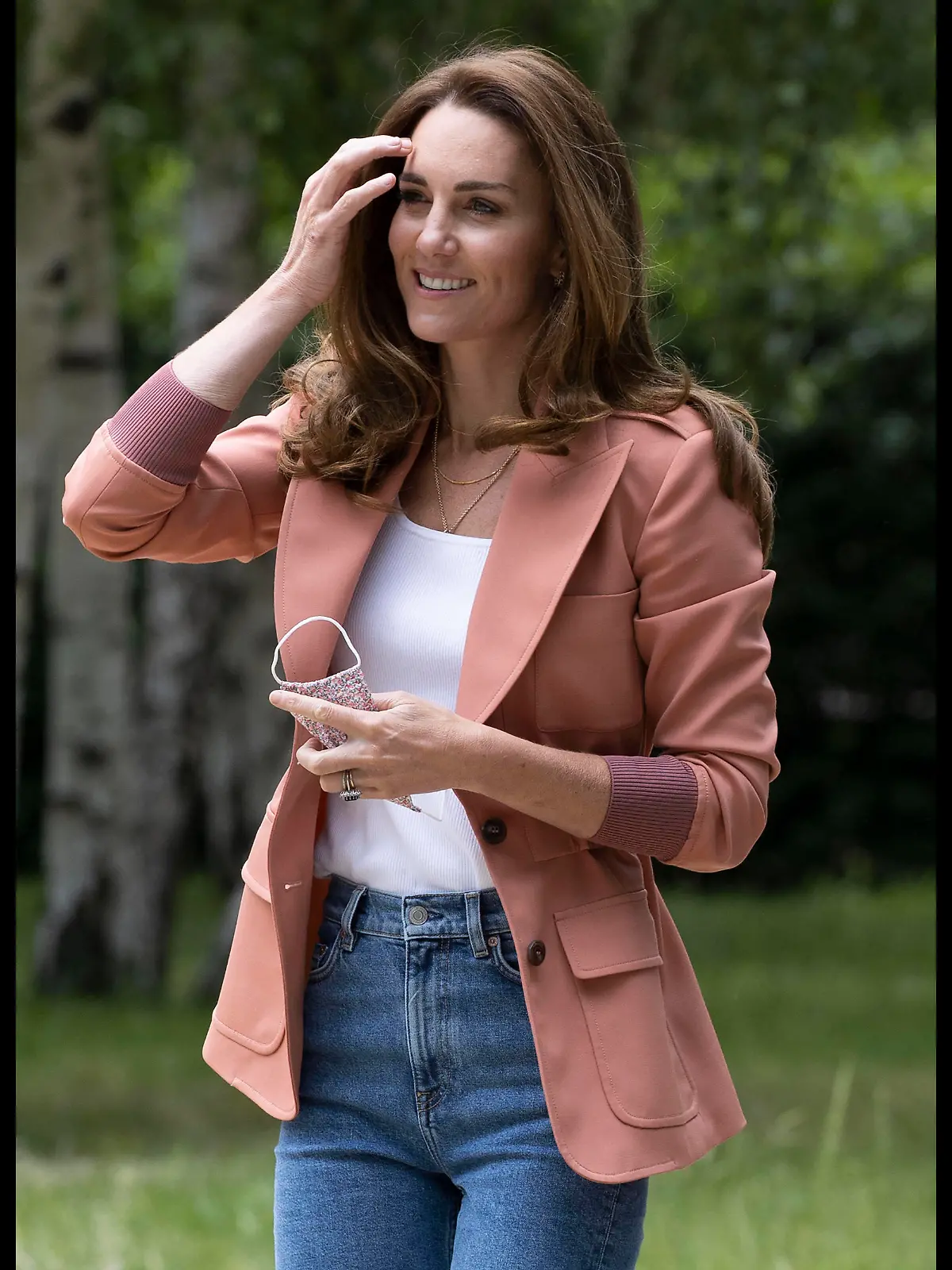 Herzogin Kate besucht Natural History Museum in London . 22/06/2021. London, United Kingdom. Kate Middleton, the Duchess of Cambridge, arriving at the Natural History Museum in London. PUBLICATIONxINxGERxSUIxAUTxHUNxONLY xStephenxLockx/xi-Imagesx IIM-22303-0033