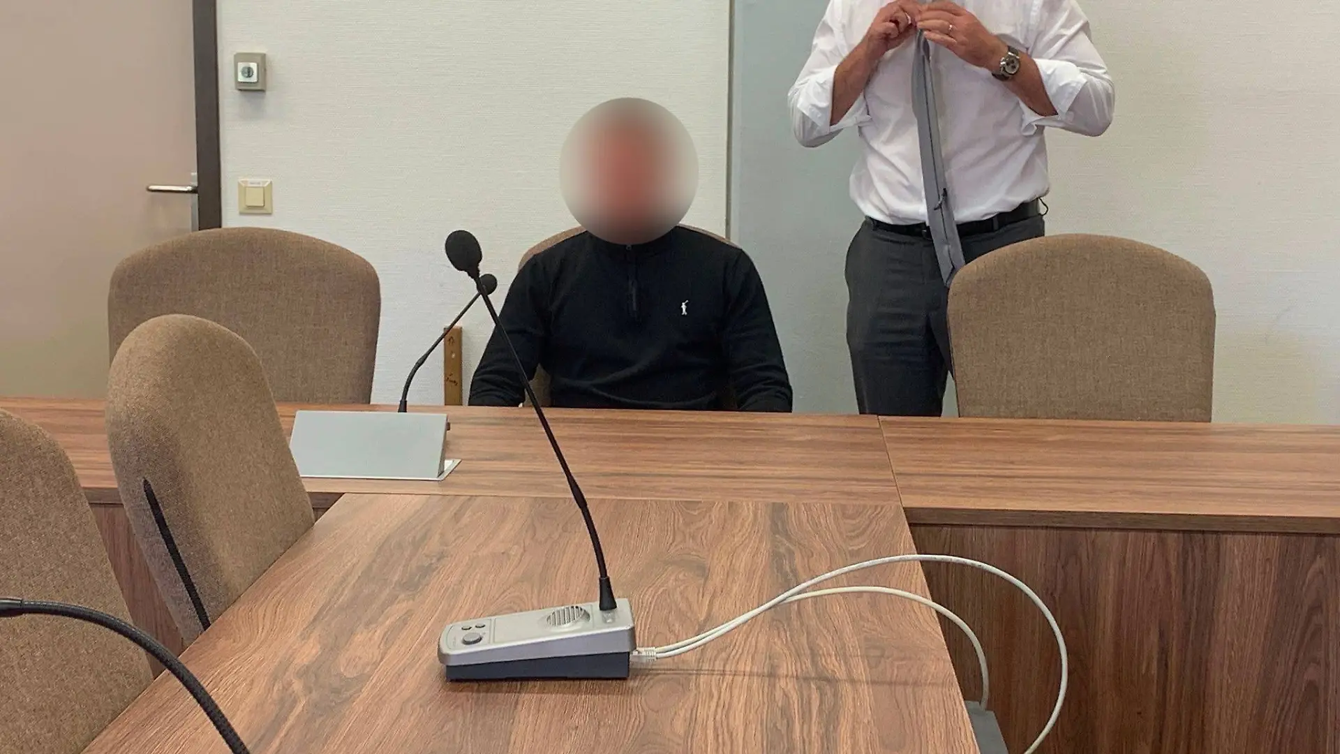 Der Angeklagte wurde zu einer Haftstrafe verurteilt.