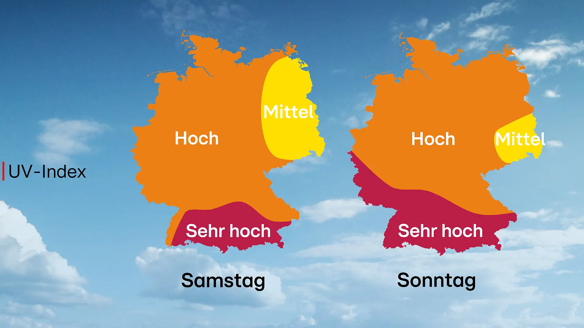 Die anrollende Hitzewelle wird ganz Deutschland treffen.
