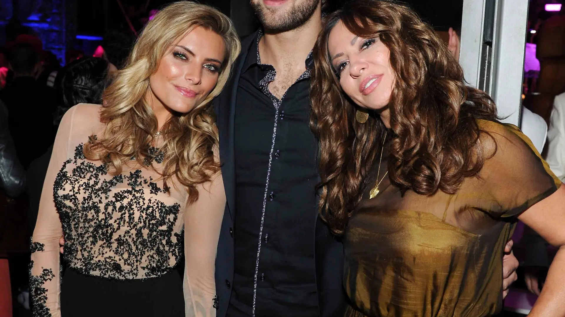 Sophia Thomalla Simone Thomalla Freund Silvio Heinevetter Aftershowparty Die Goldene Henne 2013 Verleihung im Stage Theater am Potsdamer Platz 25. September 2013 Berlin