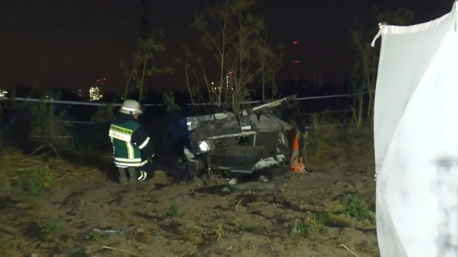 Tödlicher Crash mit Lamborghini auf der A555 Schwerer Autounfall im Rhein-Erft-Kreis