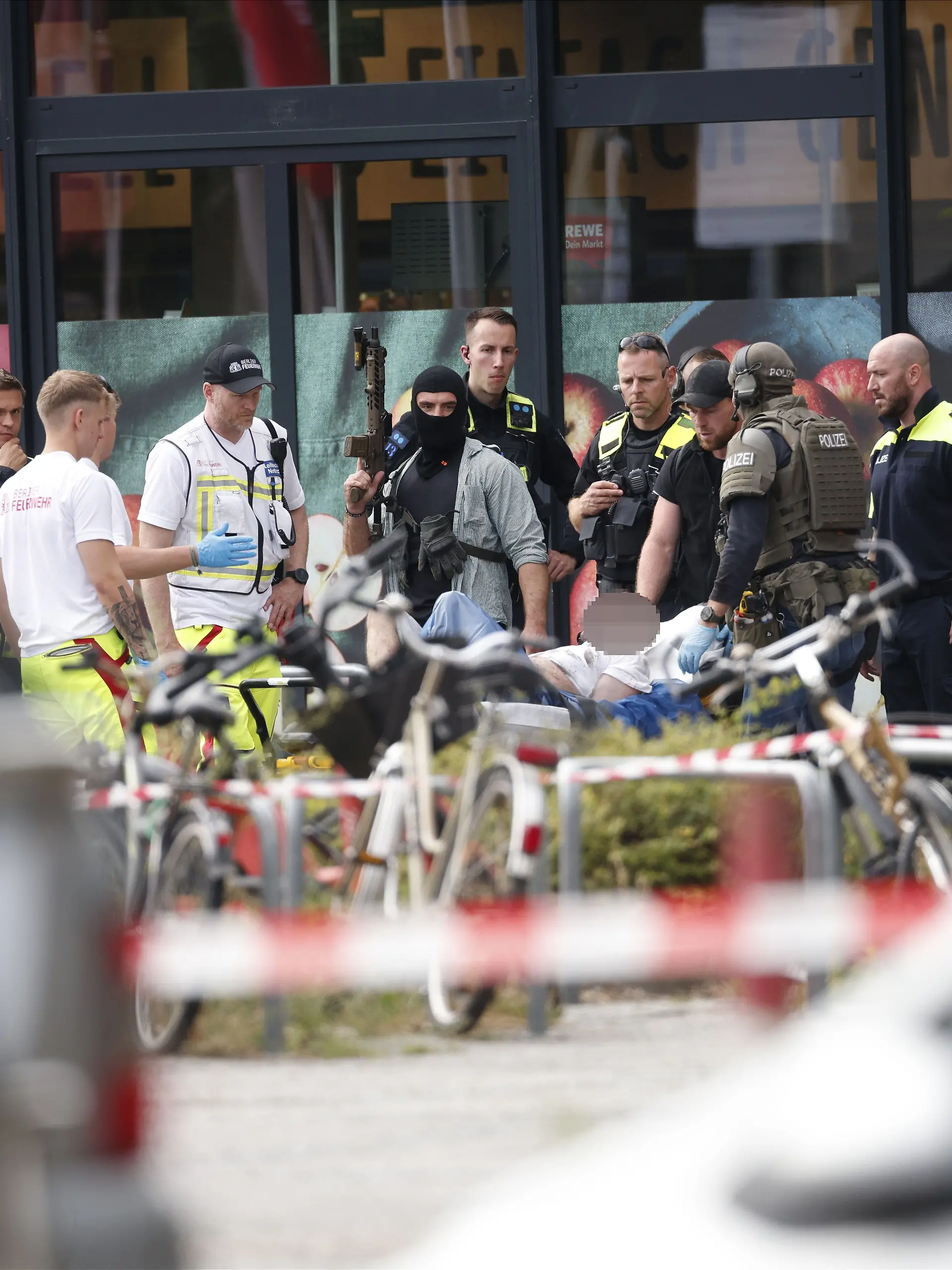 Geiselnahme in Berliner Supermarkt