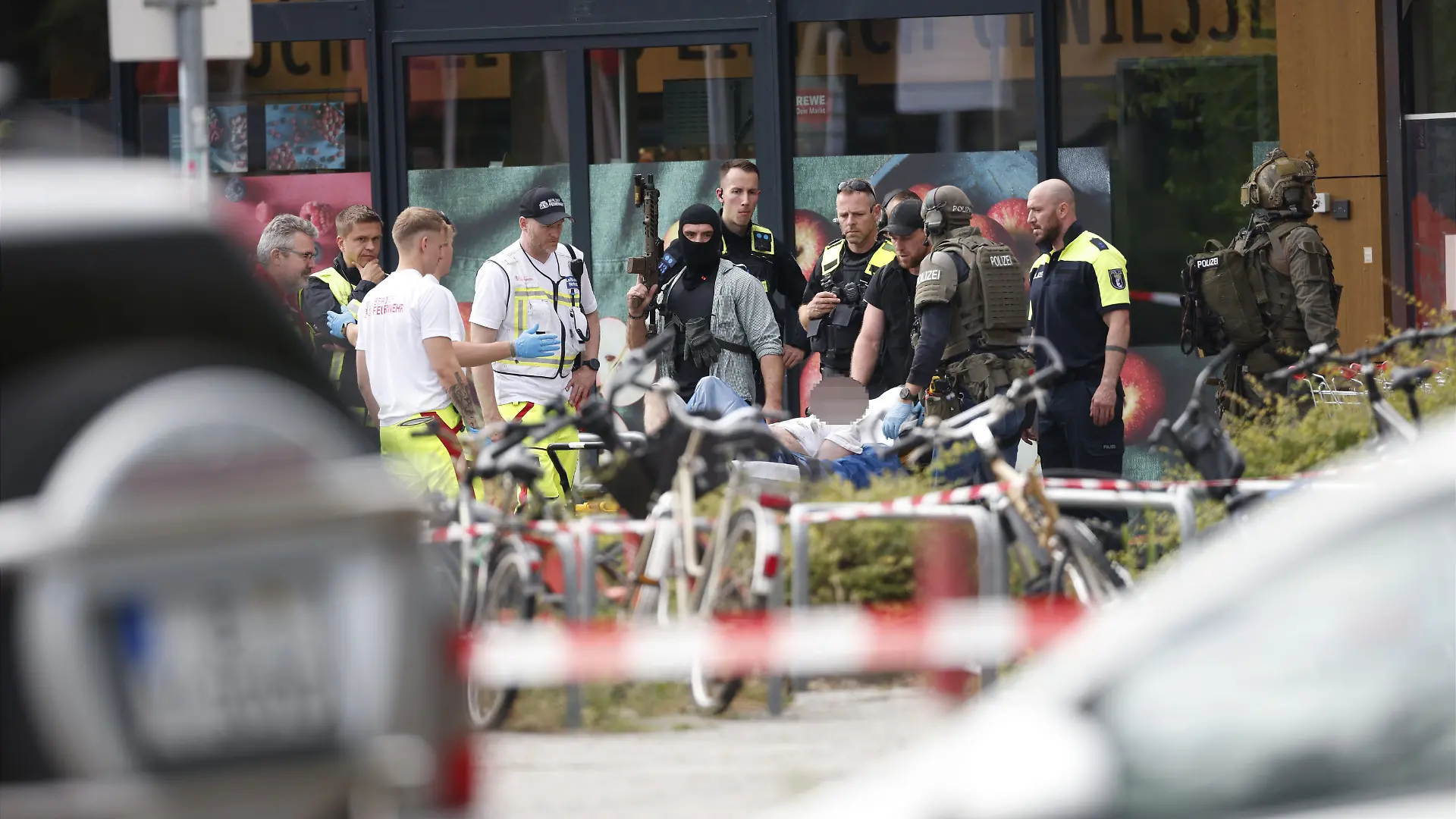 Geiselnahme in Berliner Supermarkt