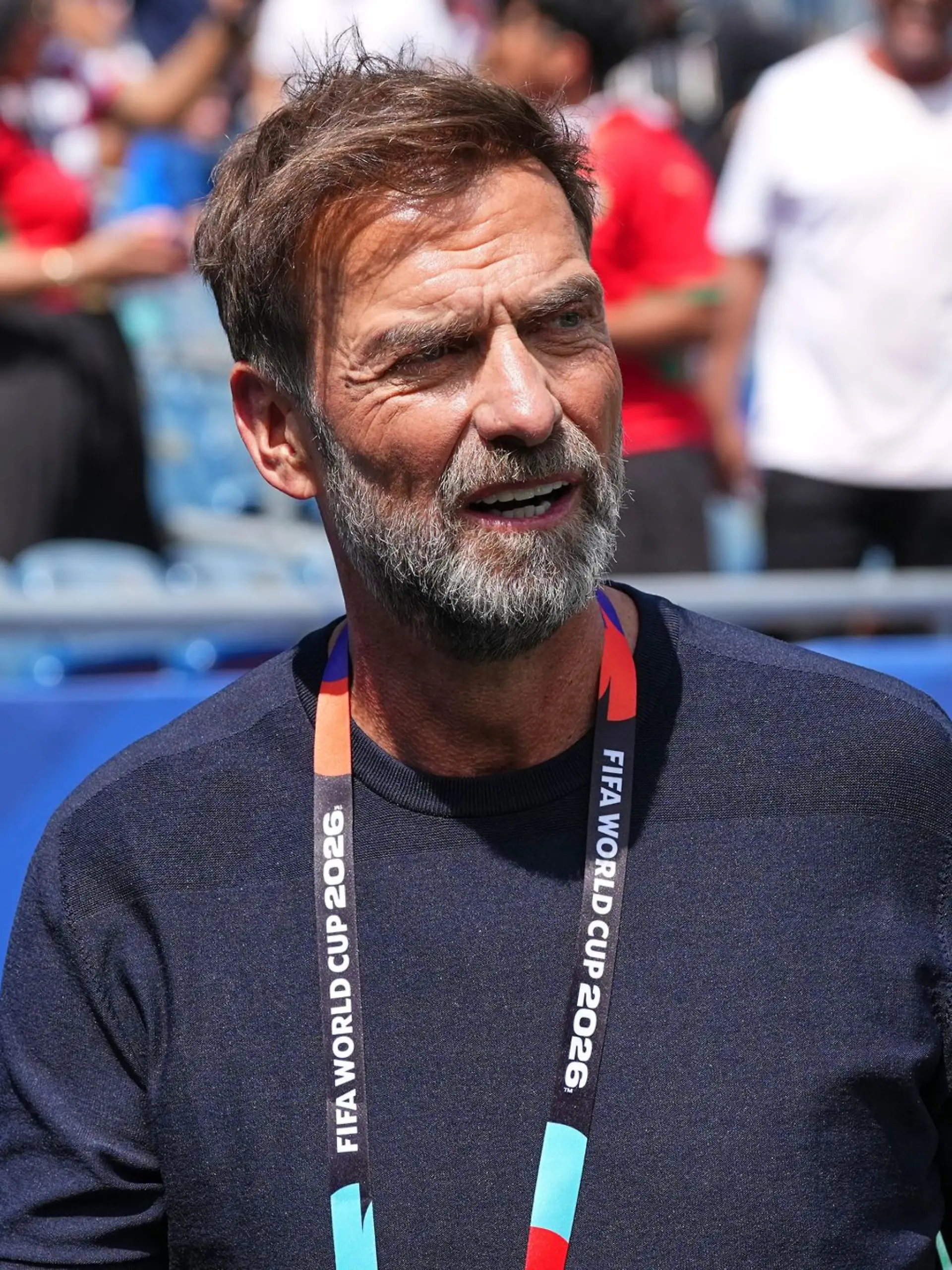 Jürgen Klopp ist während der WM als TV-Experte im Einsatz.