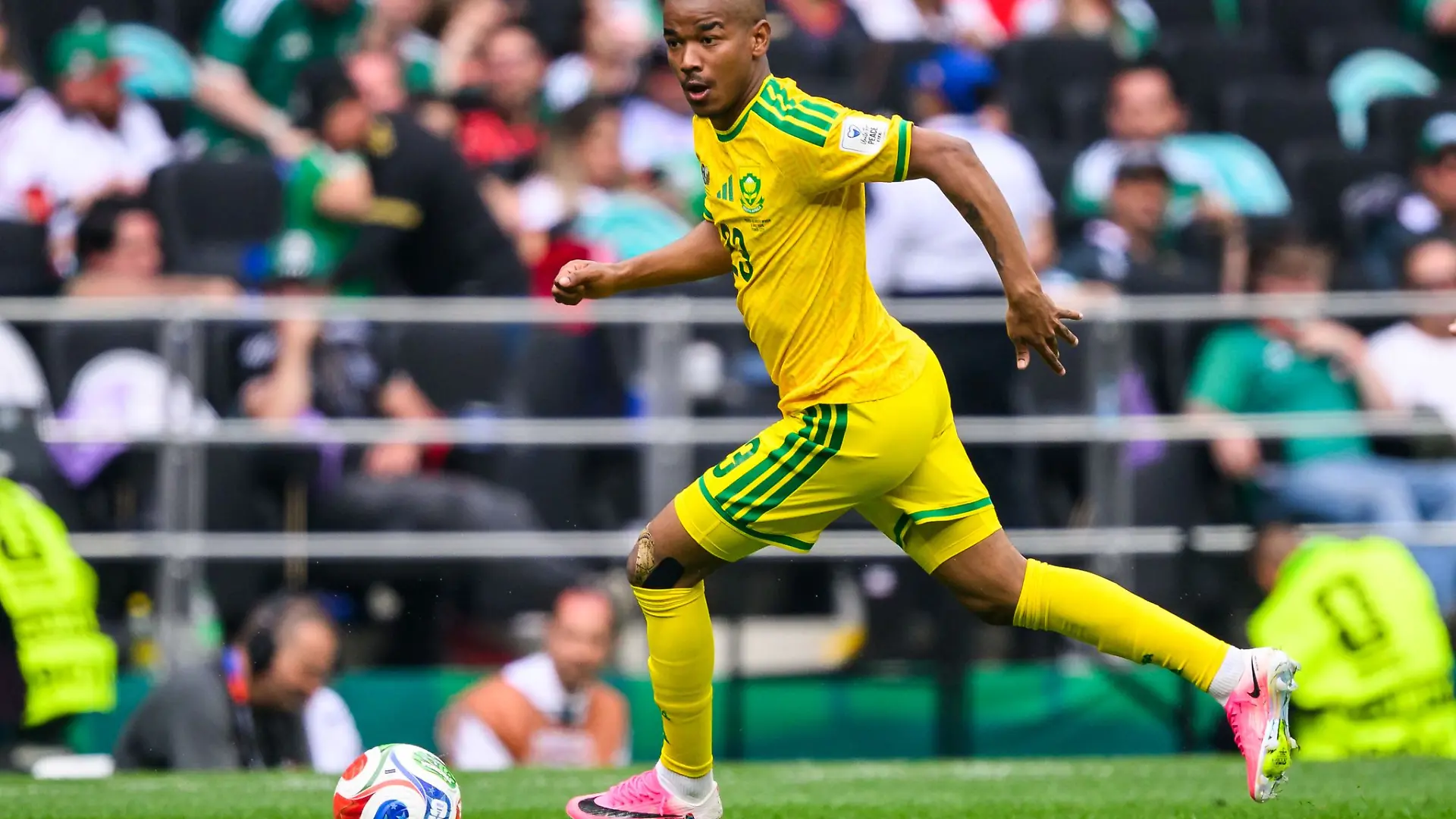 Jayden Adams, hier im Einsatz beim WM-Eröffnungsspiel gegen Mexiko. (Archivbild)