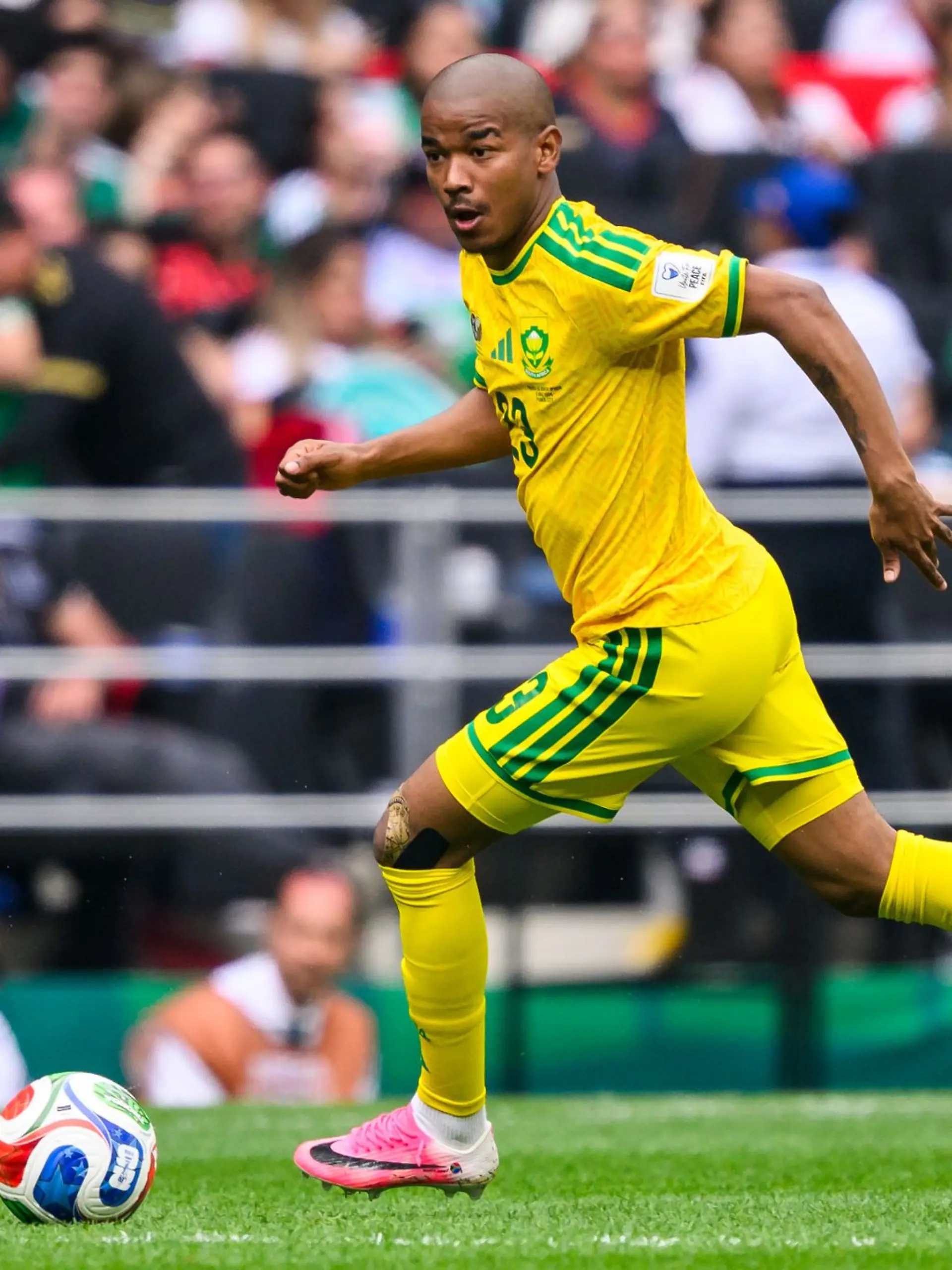Jayden Adams, hier im Einsatz beim WM-Eröffnungsspiel gegen Mexiko. (Archivbild)
