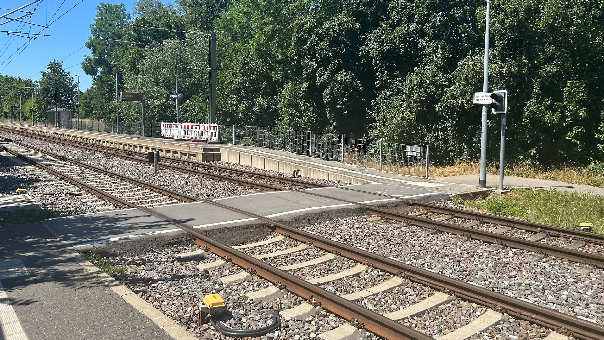 Das Unglück passiert am Samstagabend gegen 19.45 Uhr in Leingarten im Kreis Heilbronn. 