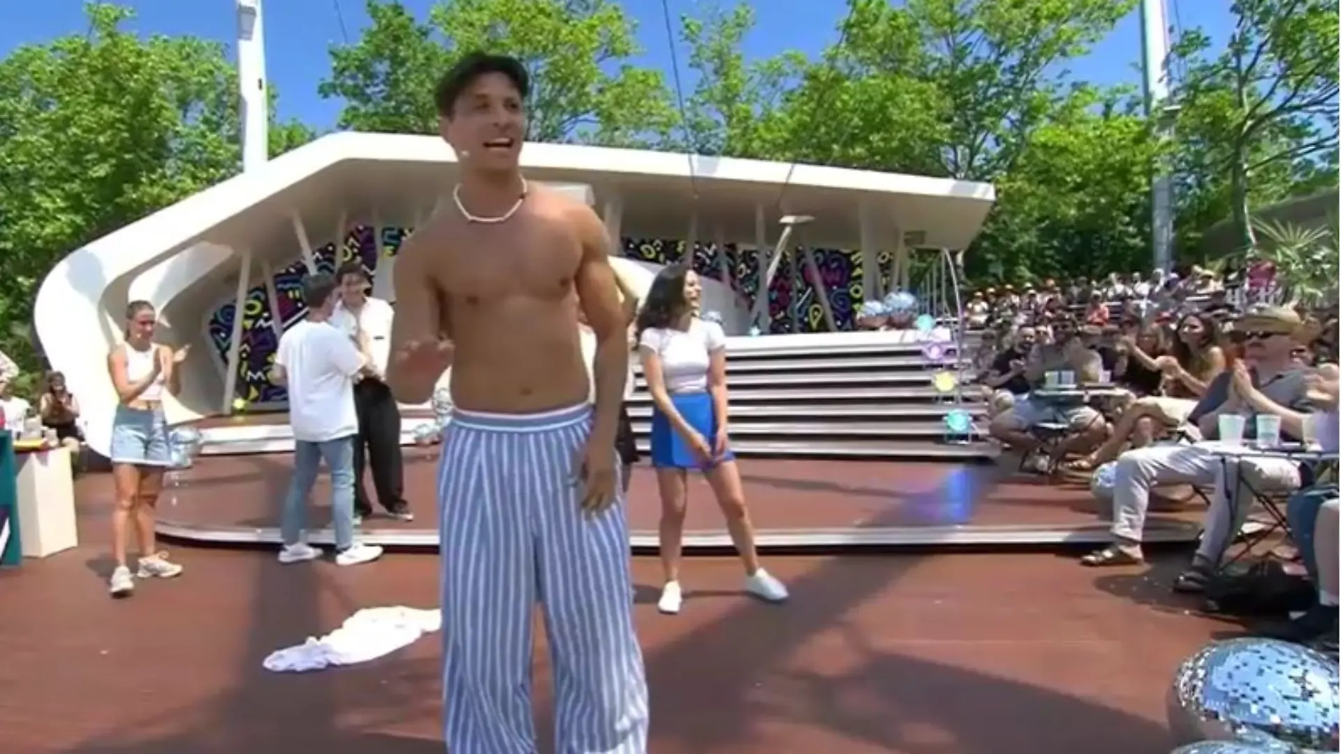 Alexandru Ionel im ZDF-Fernsehgarten