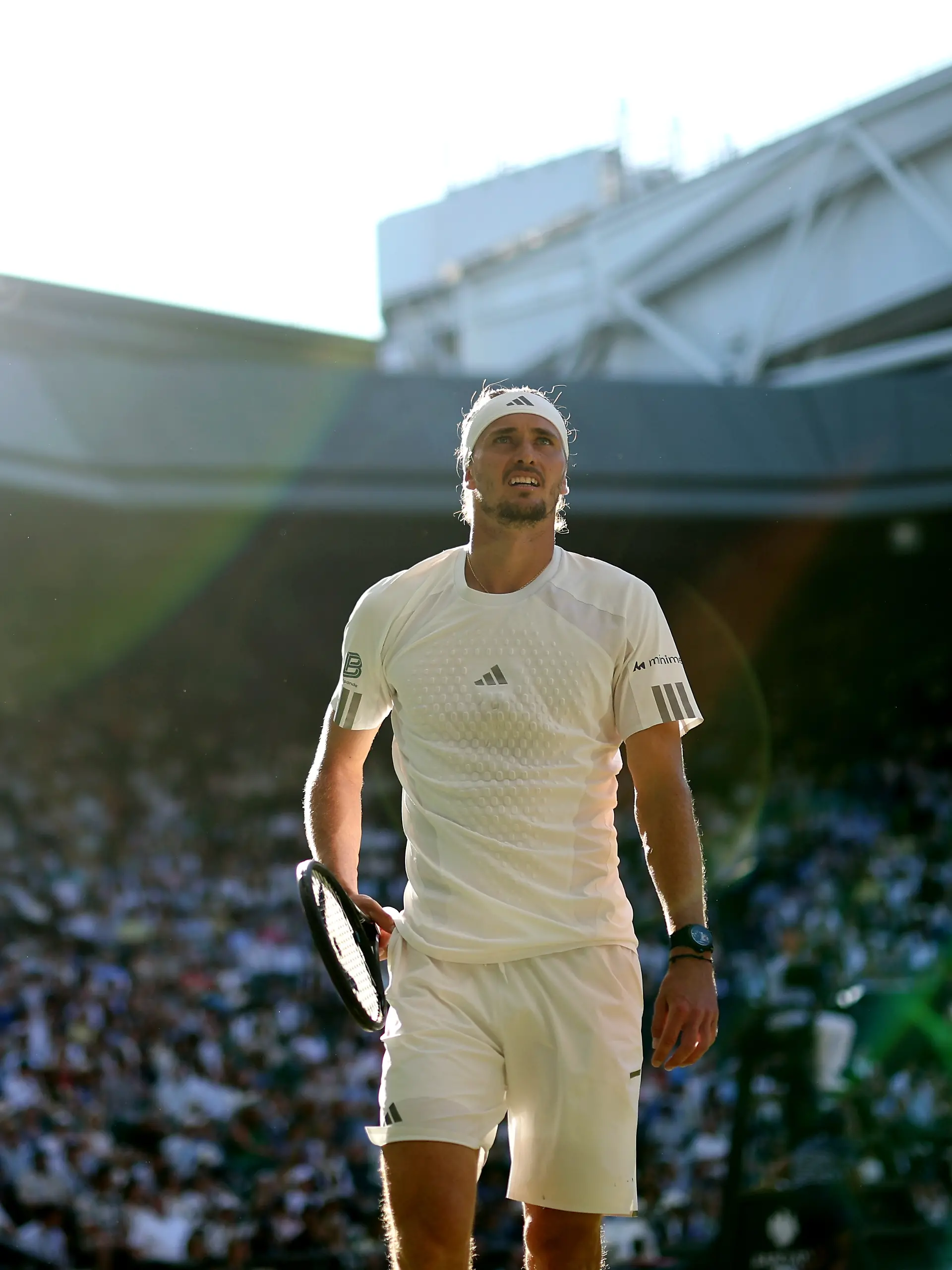 Alexander Zverev (29) beim Wimbledon-Finale. 