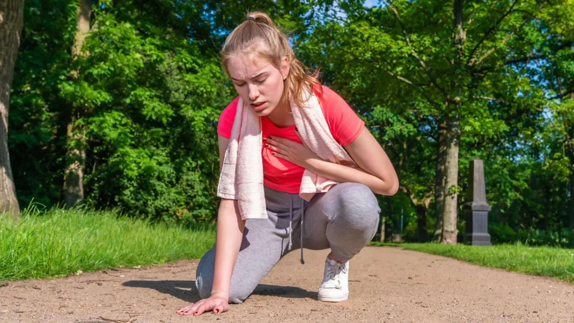 Sport bei Hitze kann riskant sein.