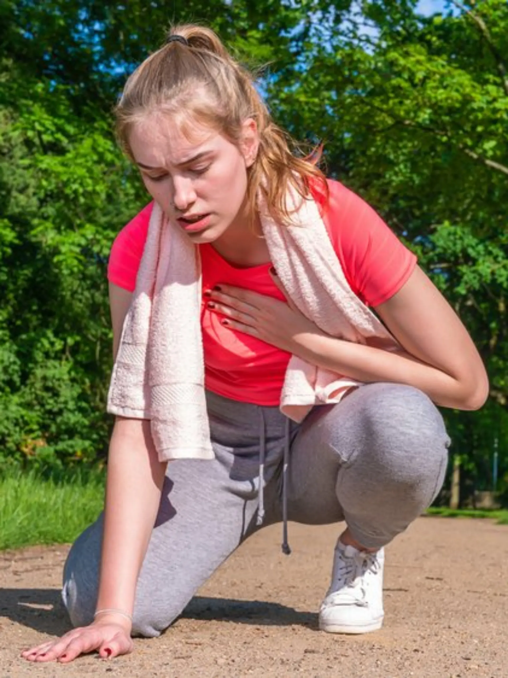 Sport bei Hitze kann riskant sein.