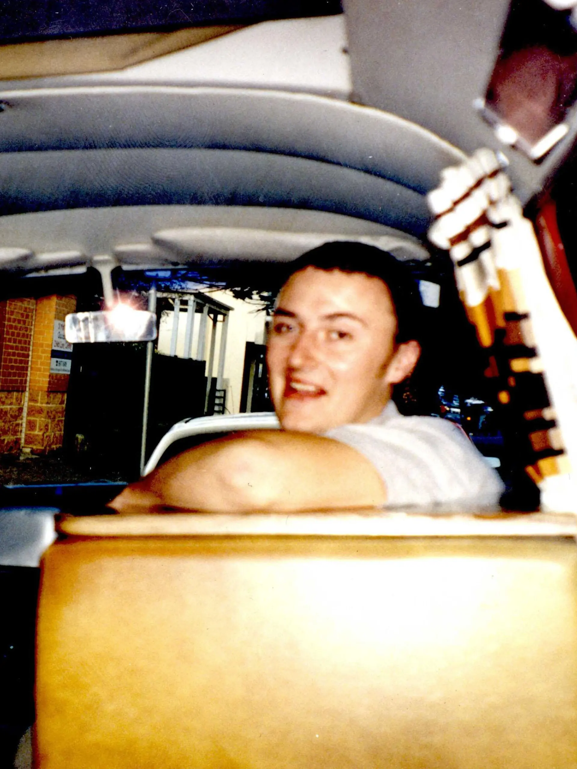 Peter Falconio und Joanne Lees in ihrem VW-Bus