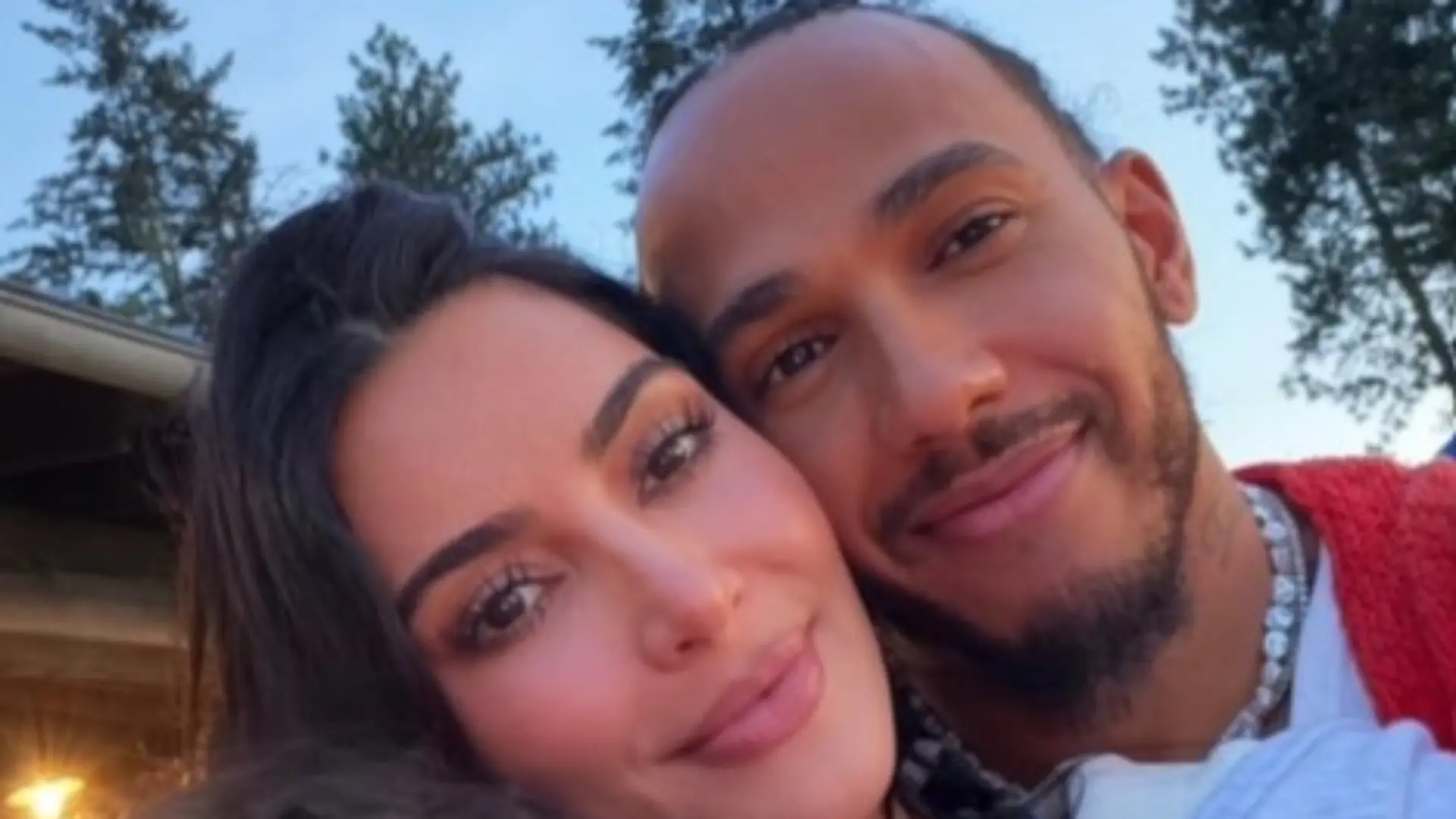 Kim Kardashian und Lewis Hamilton