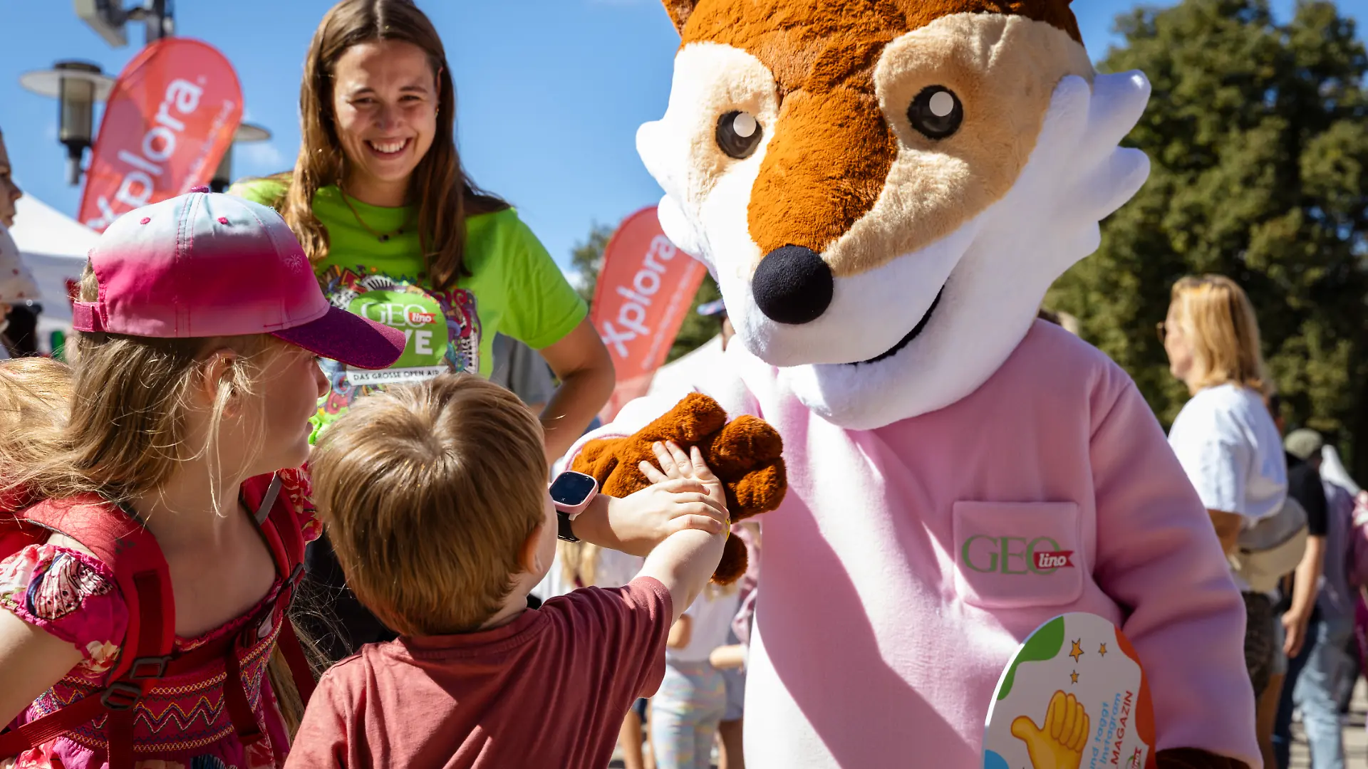 Am 31. August 2025 kamen tausende Kinder und Erwachsene zusammen, um mit GEOlino die Kinderrechte zu feiern. Zum 30. Jubiläum von GEOlino wird auch 2026 groß gefeiert.