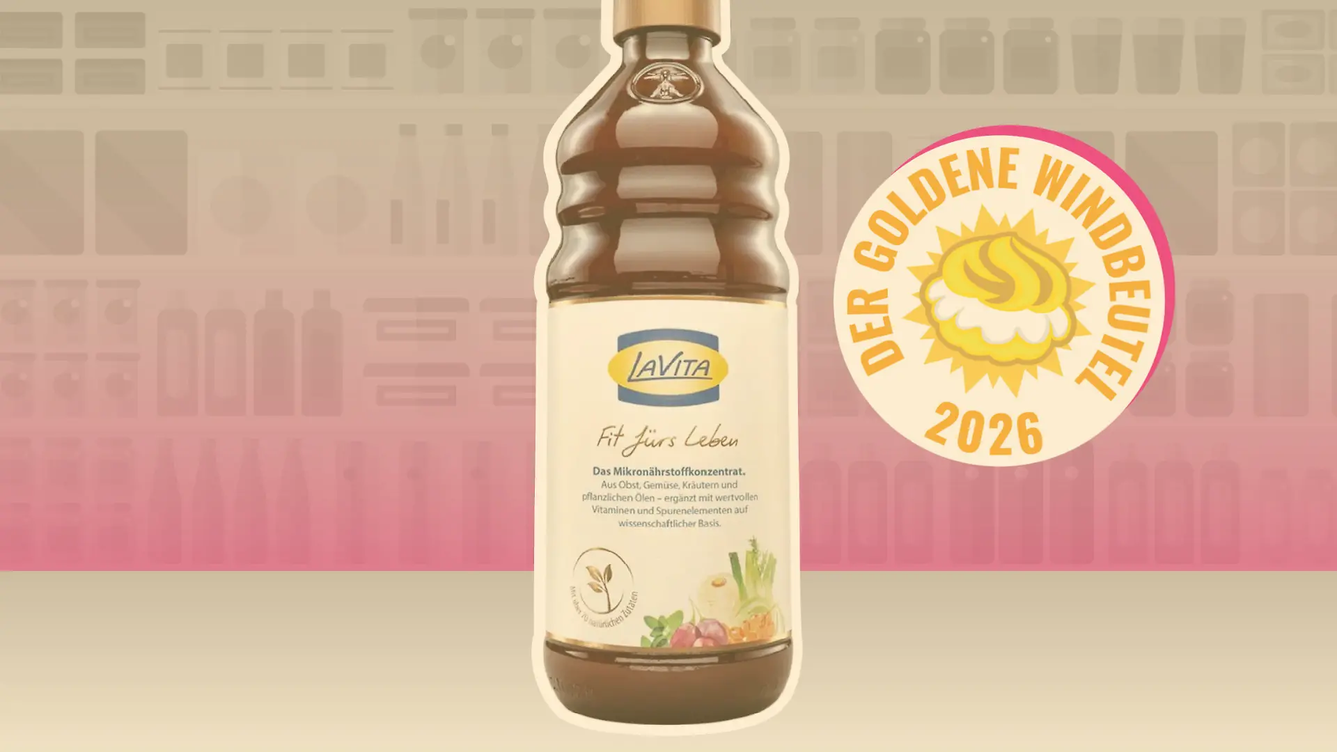 „Goldener Windbeutel” 2026 geht an ein Produkt von LaVita