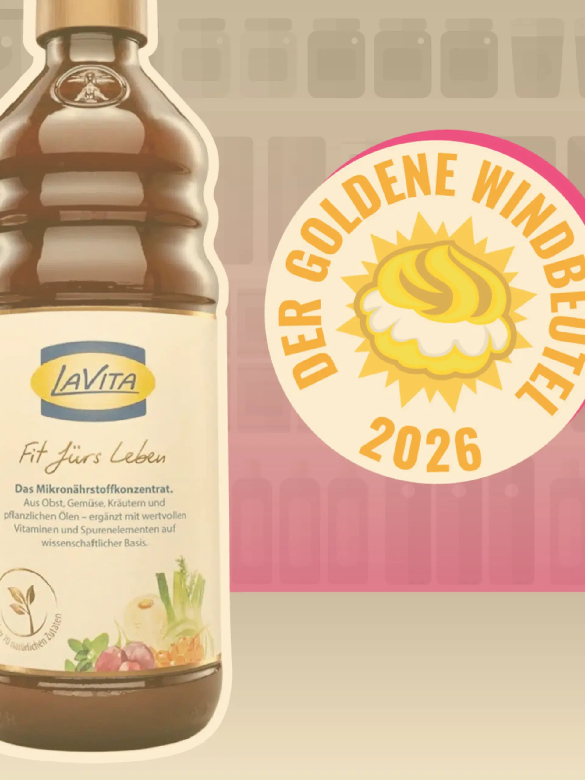 „Goldener Windbeutel” 2026 geht an ein Produkt von LaVita