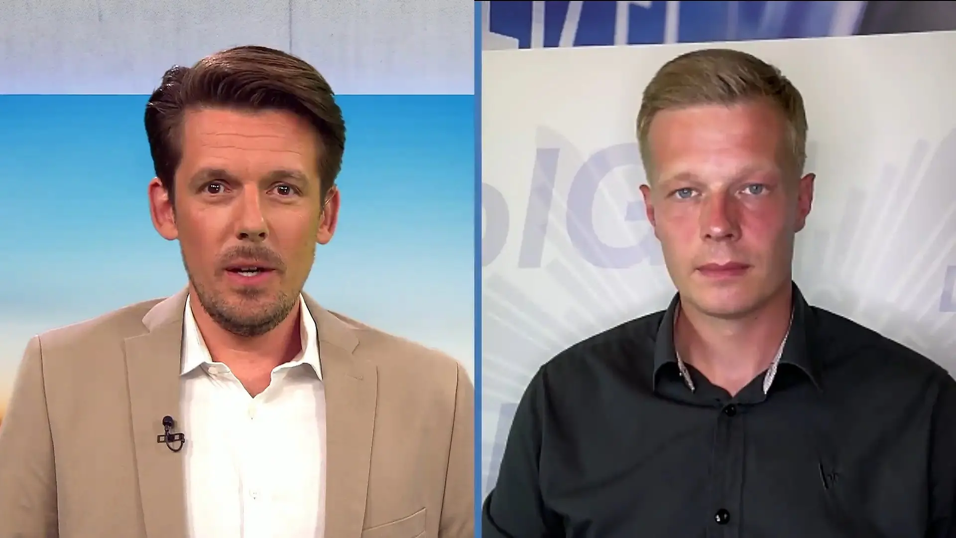 Interview mit Manuel Ostermann (Vorsitzender der Bundespolizeigewerkschaft) Campino und Ostermann streiten um Migrationspoliti