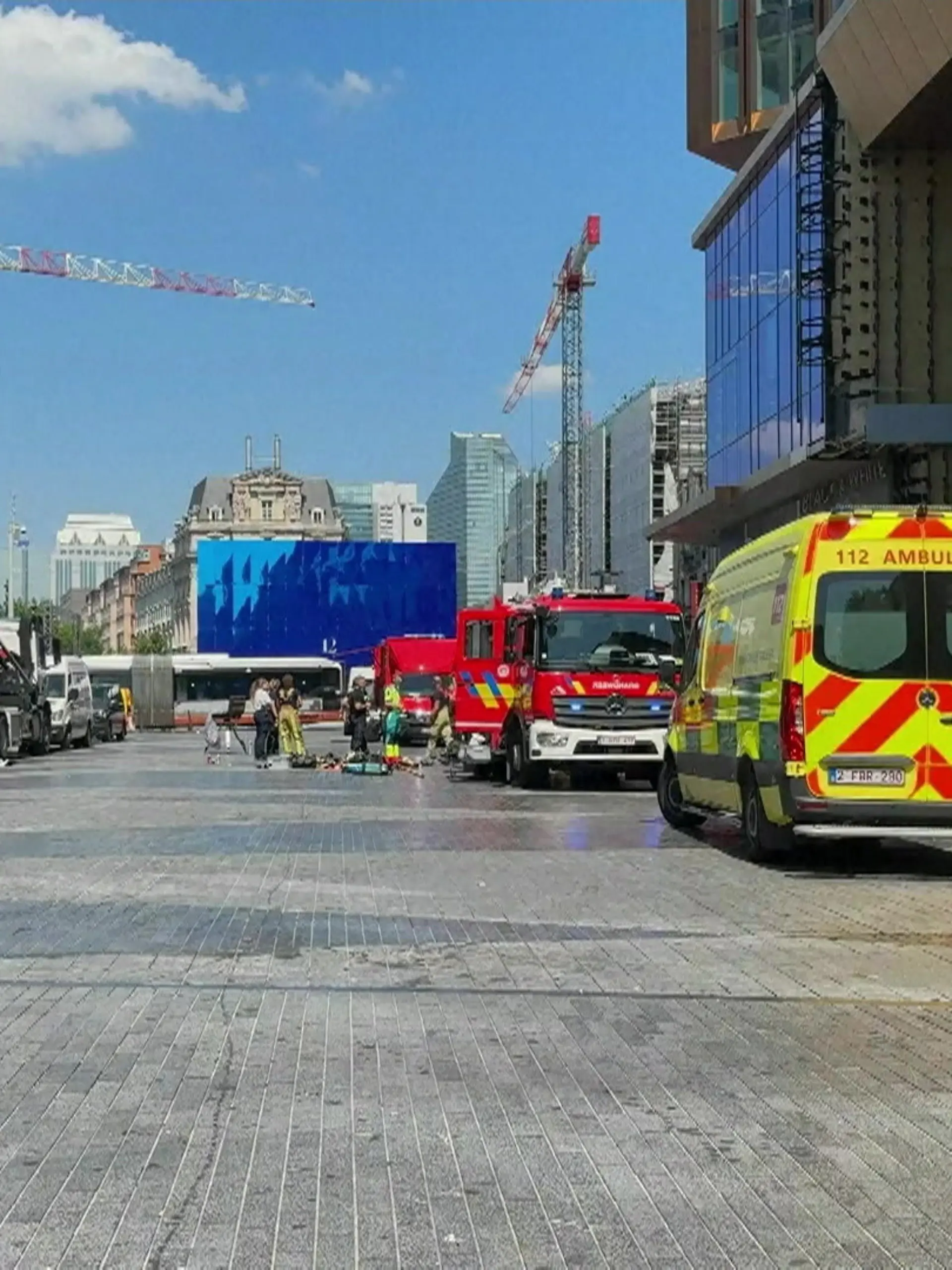 Bild zu: "Sechs Menschen sterben bei Brand in Brüssel"