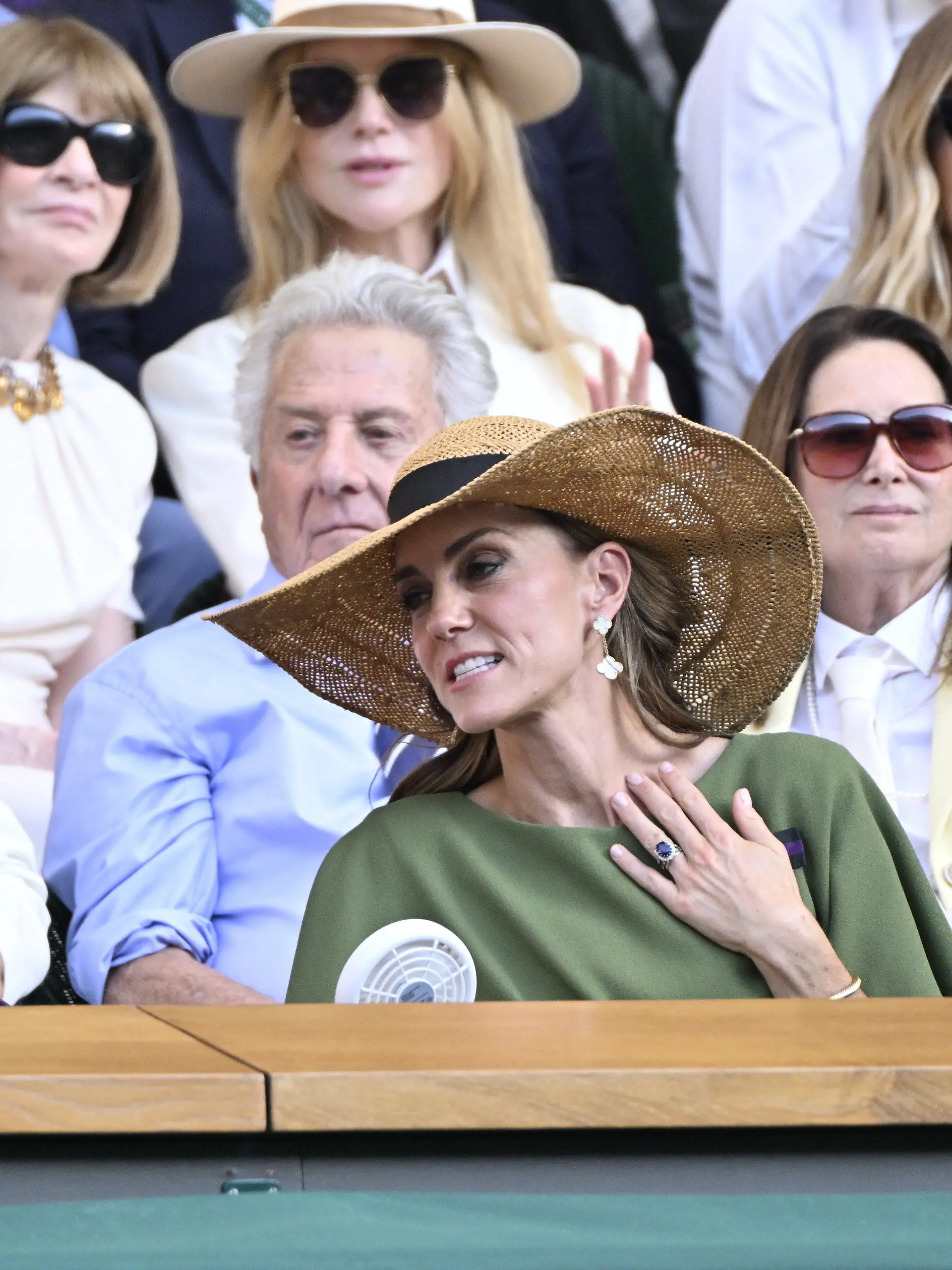 Bild zu: "In Wimbledon brach Prinzessin Kate eine eiserne Regel"