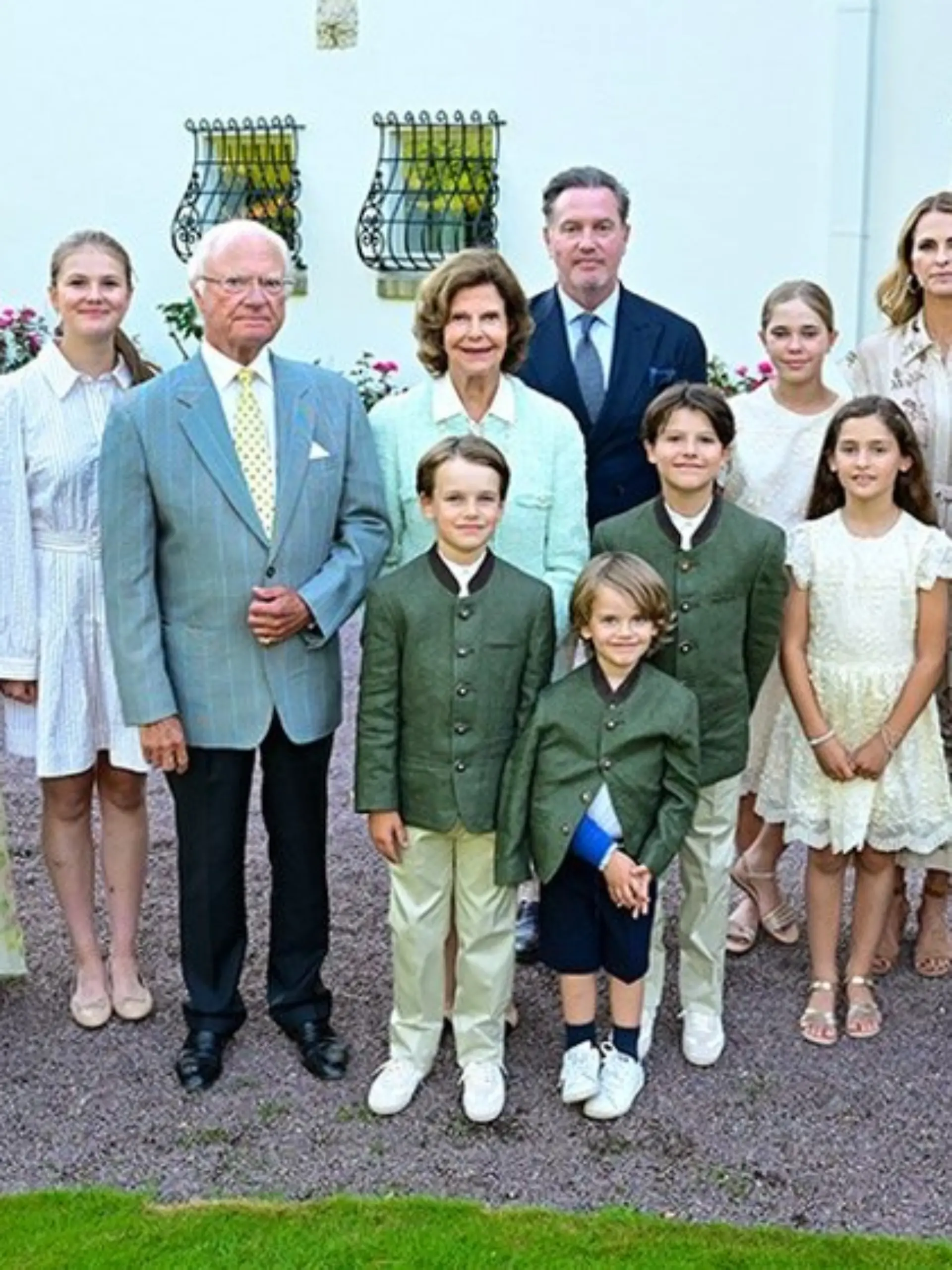 Auf dem neuen offiziellen Foto der schwedischen Königsfamilie fällt ein Detail besonders ins Auge.