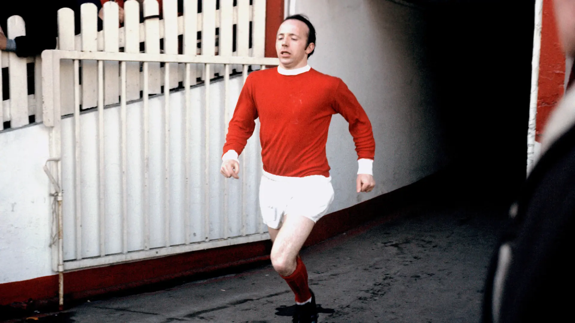 Nobby Stiles File Photo. File photo dated 8-03-1969 of Nobby Stiles, Manchester United. Issue date: Friday October 30, 2020. England World Cup-winner Nobby Stiles has died aged 78 after a long illness, his family has announced. See PA Story SOCCER Stiles. Photo credit should read: PA Photos/PA Wire URN:56352695