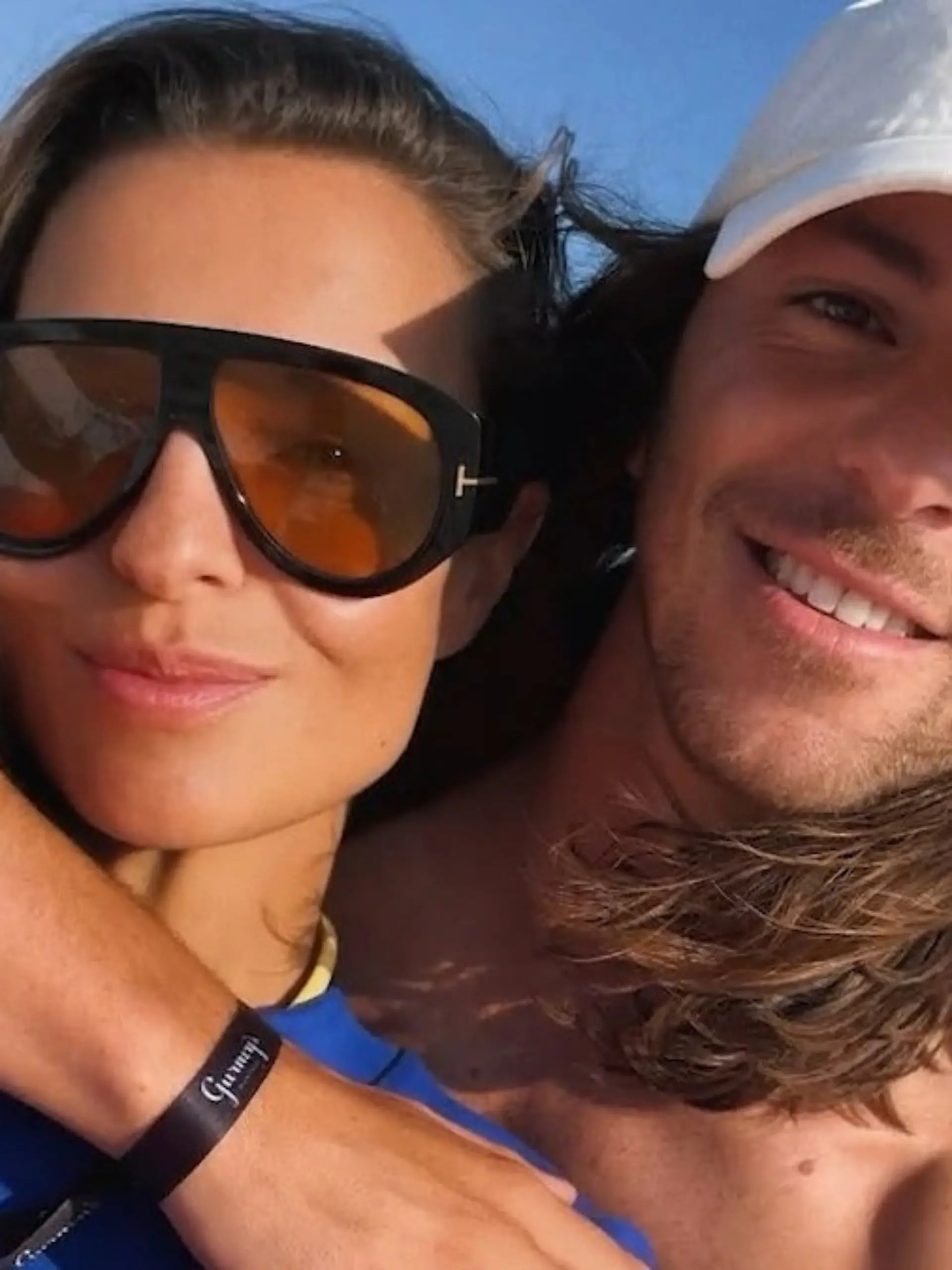 Bild zu: "Laura Wontorra auf Wolke sieben! Intime Einblicke aus Luxus-Urlaub – mit neuem Freund"