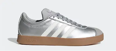 Adidas VL Court Base, Silber-Metallic