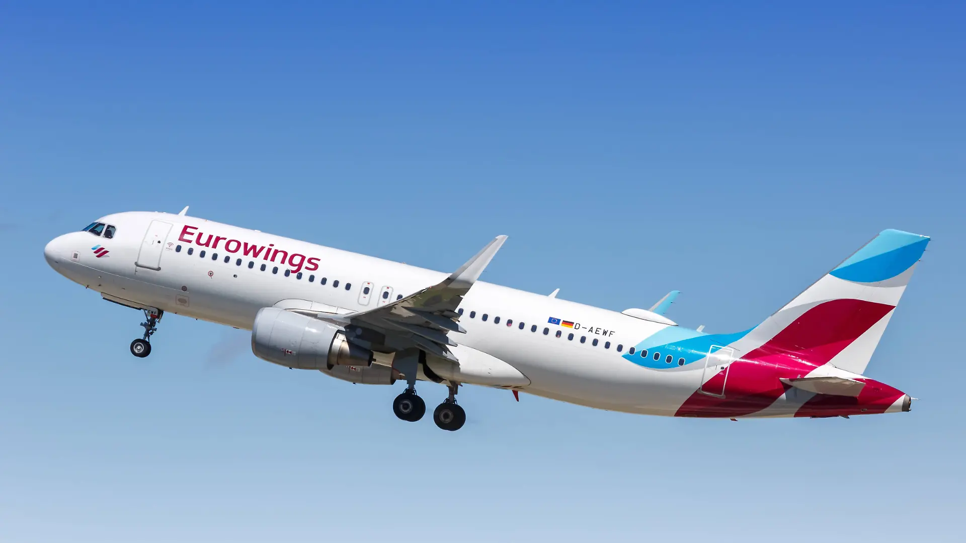 Eine Eurowings-Maschine vom Typ Airbus A320