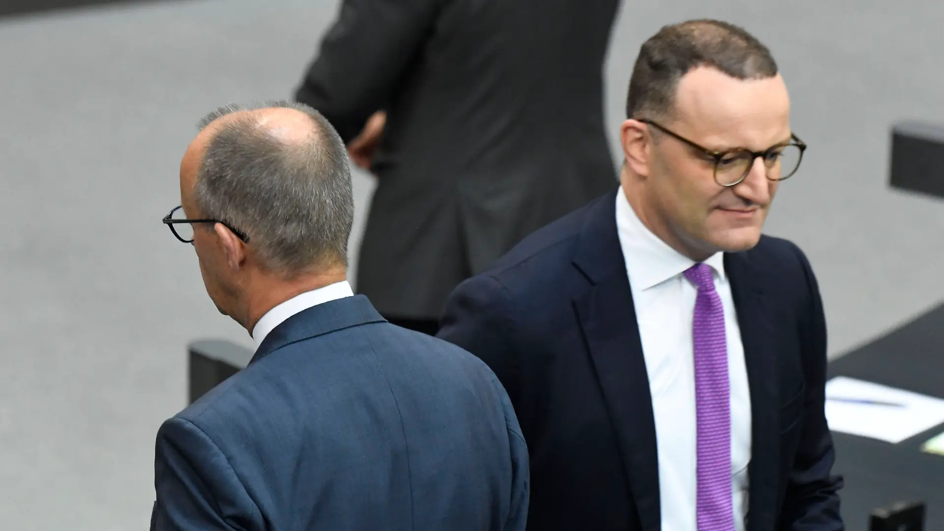 Kehrt Friedrich Merz Jens Spahn heute schon den Rücken zu?
