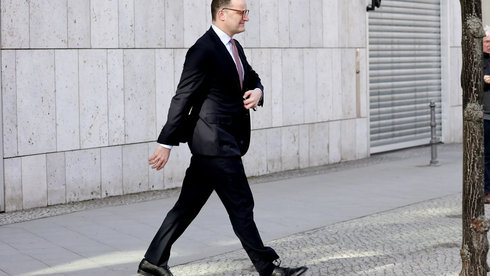 Jens Spahn, Vorsitzender der CDU/CSU Bundestagsfraktion, nach den Sitzungen der Gremien vorm Konrad-Adenauer-Haus, DEU, Berlin, 09.03.2026