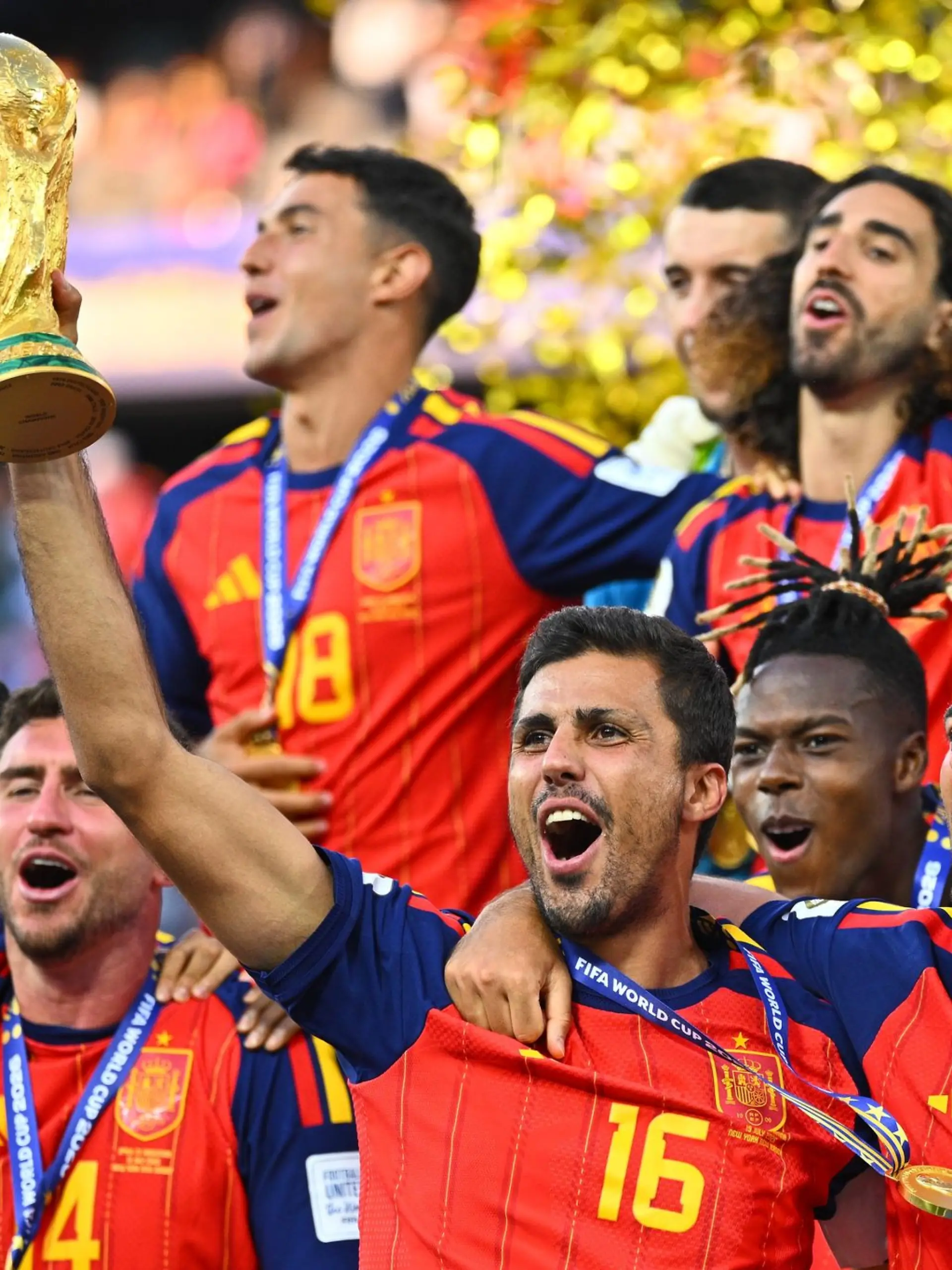 Bild zu: "Das war die WM-Nacht: Spanien feiert Titel, Pfiffe für Trump"