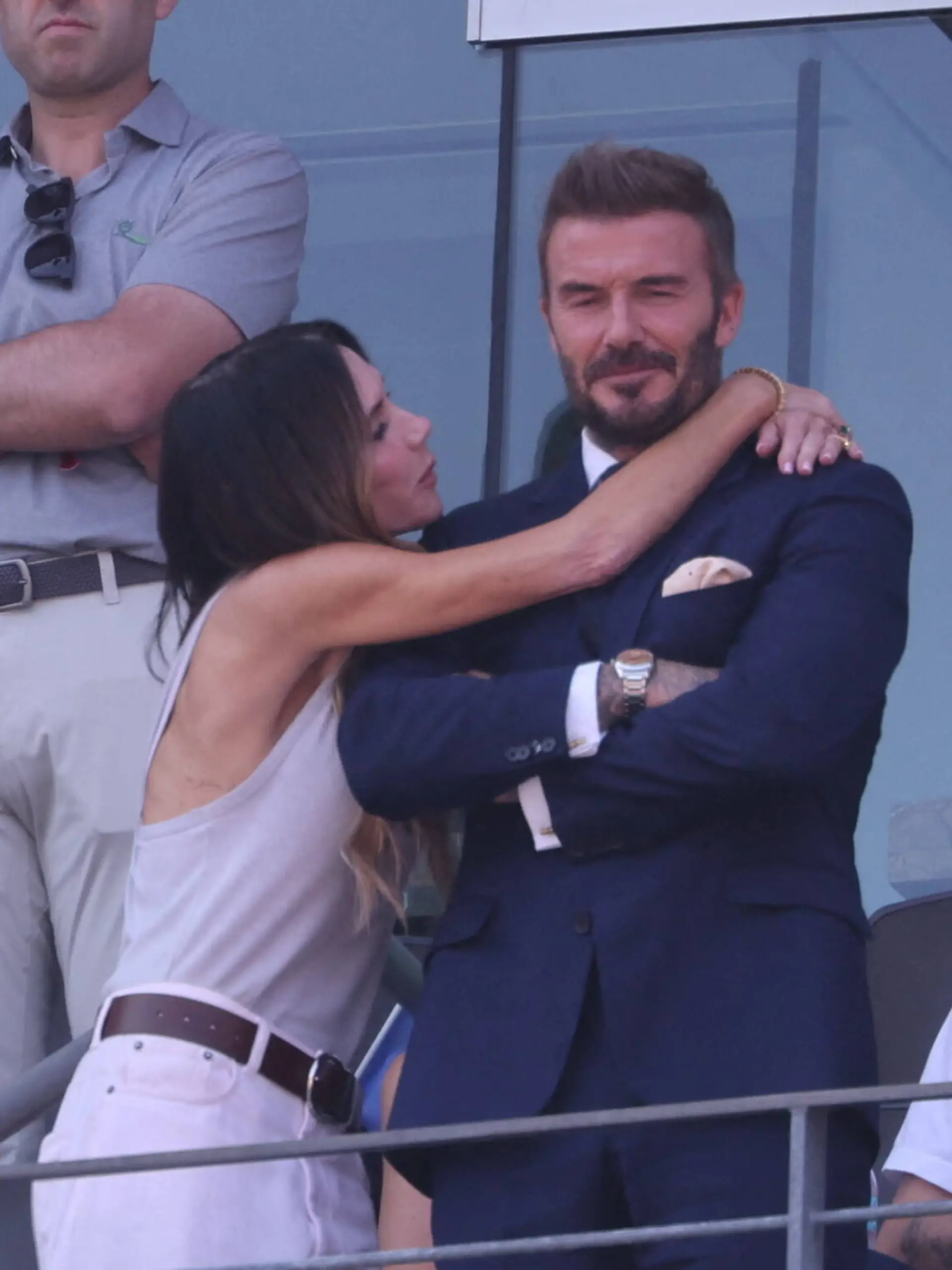 2026 World Cup Final - Beckham Family In The Stands - USA