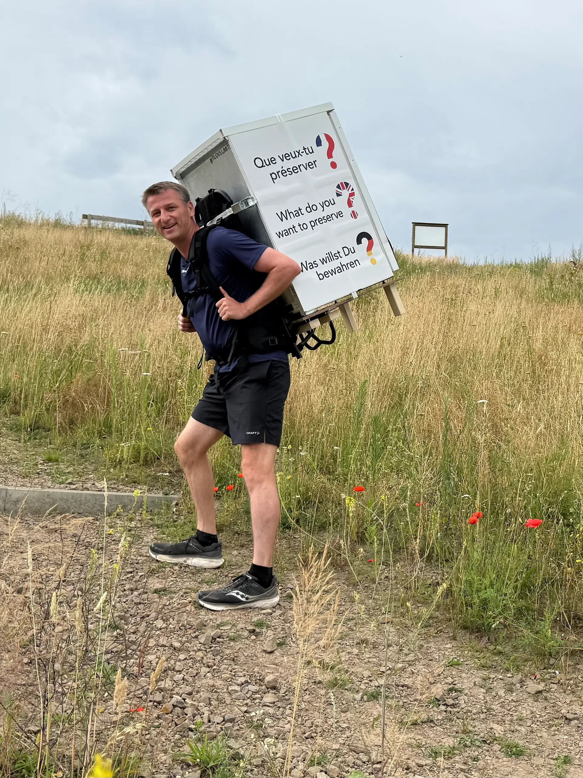 Bild zu: "Sportler will Tour de France-Etappe laufen"