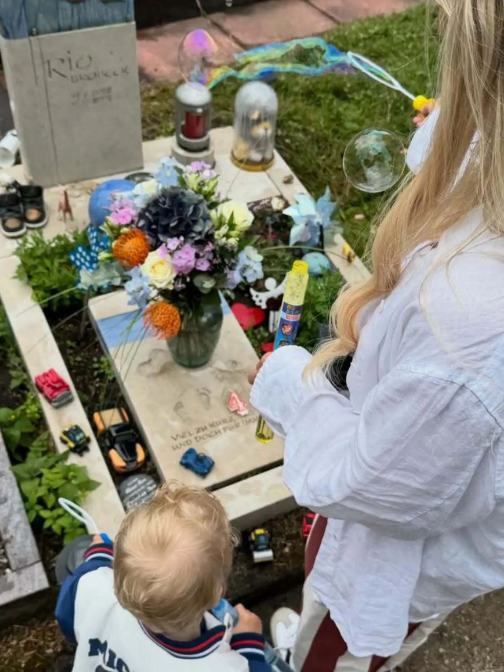 Bild zu: "HealthyMandy sendet Nachricht an Baby Rio"