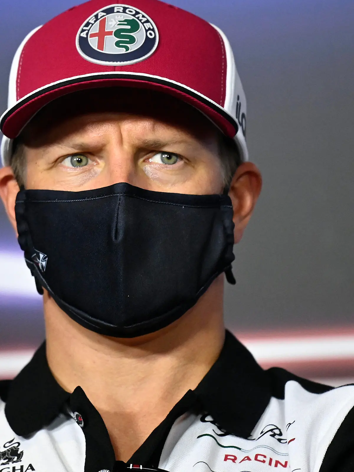 24.06.2021, Österreich, Spielberg: Motorsport: Formel-1-Weltmeisterschaft, vor dem Grand Prix der Steiermark. Kimi Räikkönen aus Finnland vom Team Alfa Romeo Racing nimmt an einer Pressekonferenz teil. Der Grand Prix der Steiermark wird am 27.06. ausgetragen. Foto: Christian Bruna/Pool EPA/AP/dpa +++ dpa-Bildfunk +++
