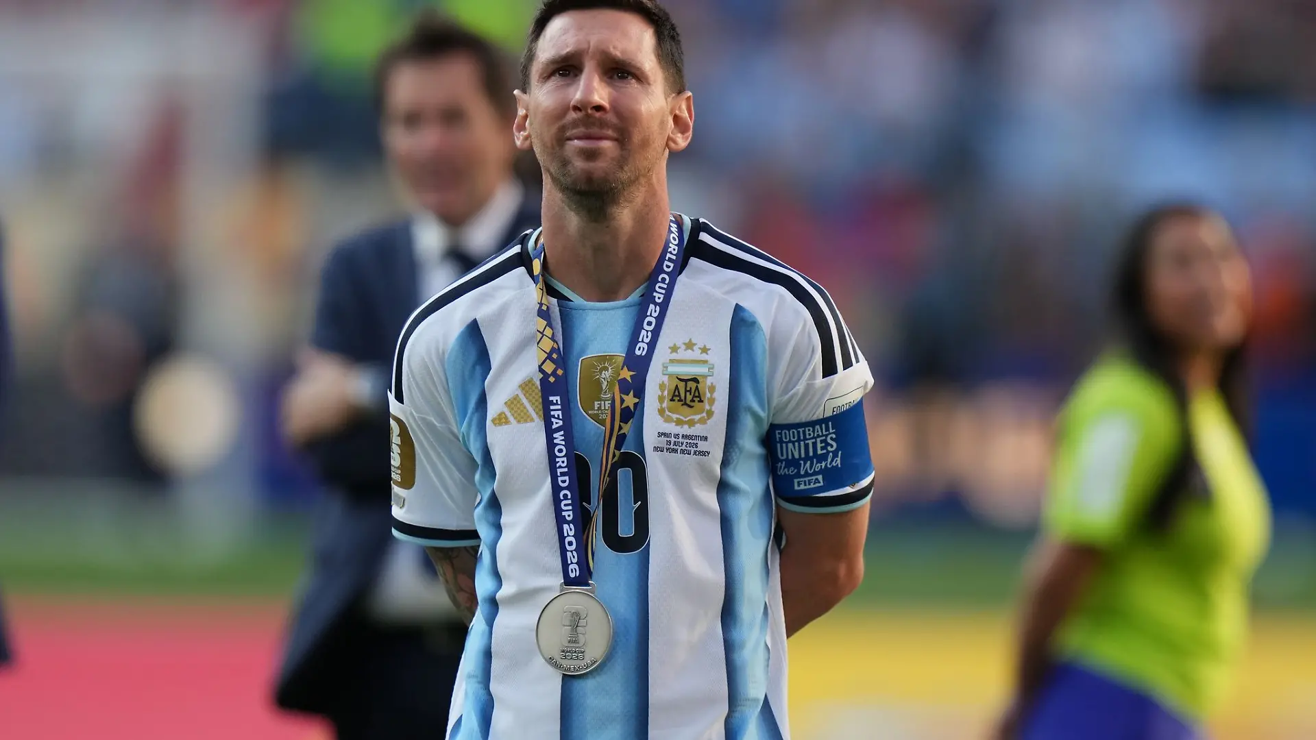 Lionel Messi weinte nach dem WM-Finale bitterlich.