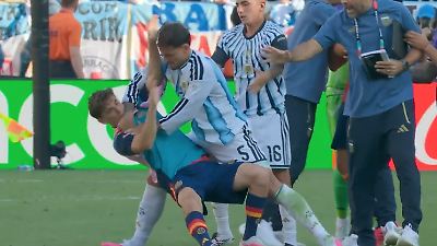 Bild von Argentinien dreht nach Final-Pleite durch! Wilde Prügelei nach Abpfiff